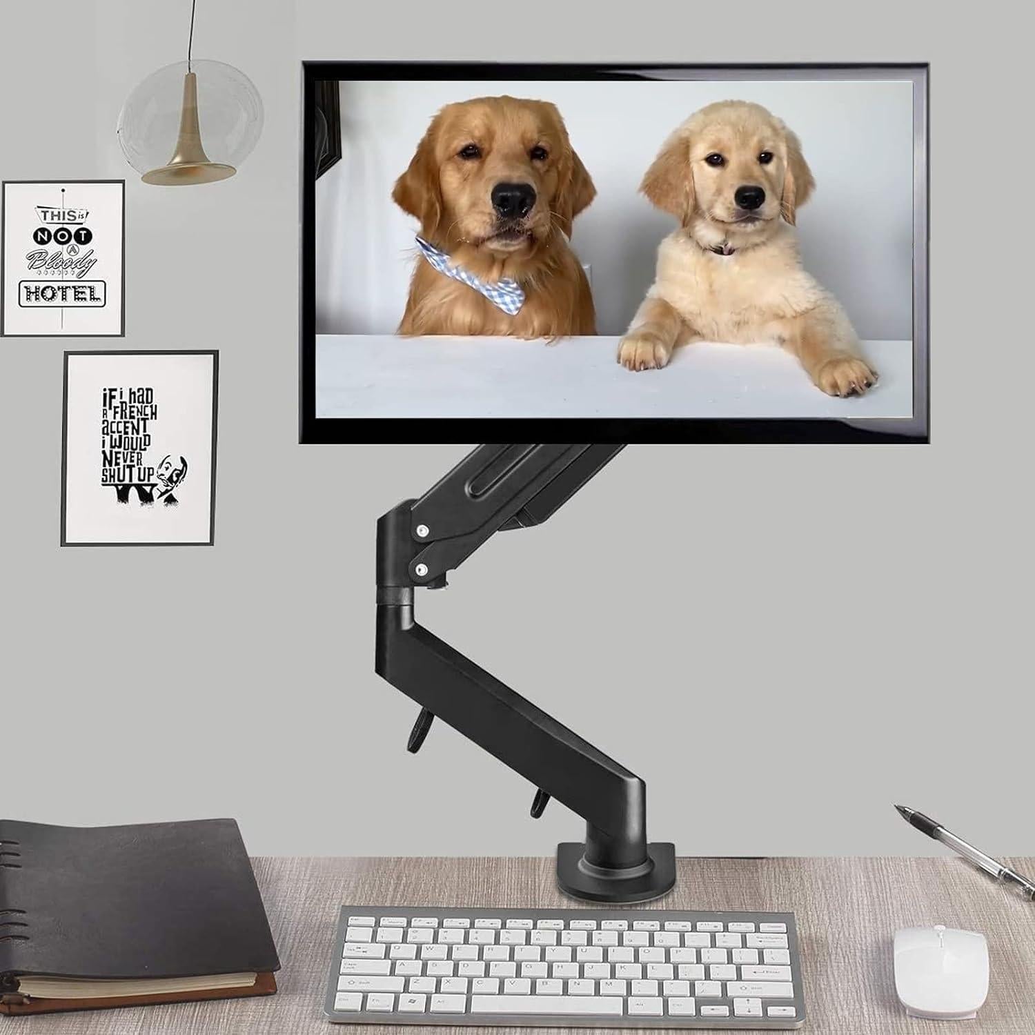 Soporte de Monitor Suptek MD8B-1 Ajustable 17-32" 10 kg