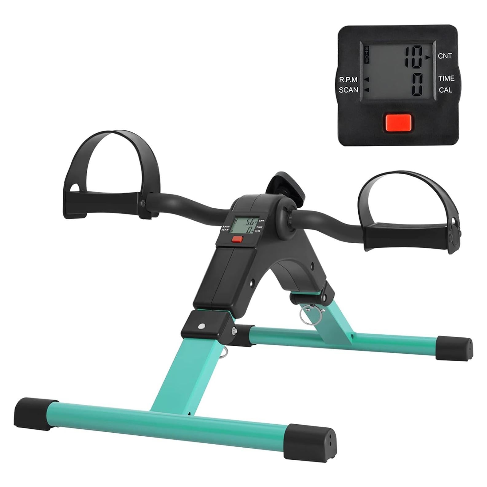 Ejercitador de Pedales Plegable Himaly X1226 con Pantalla LCD