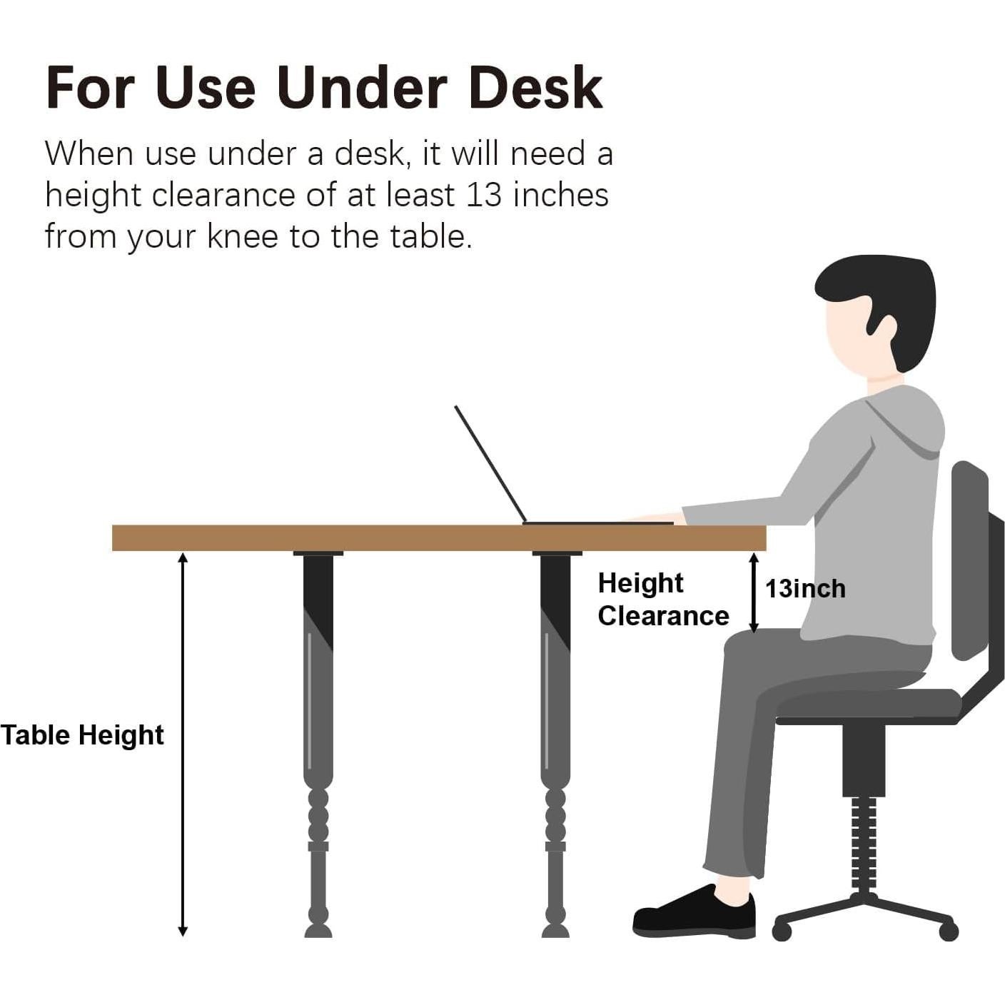 Ejercitador de Pedales Plegable Himaly X1226 con Pantalla LCD