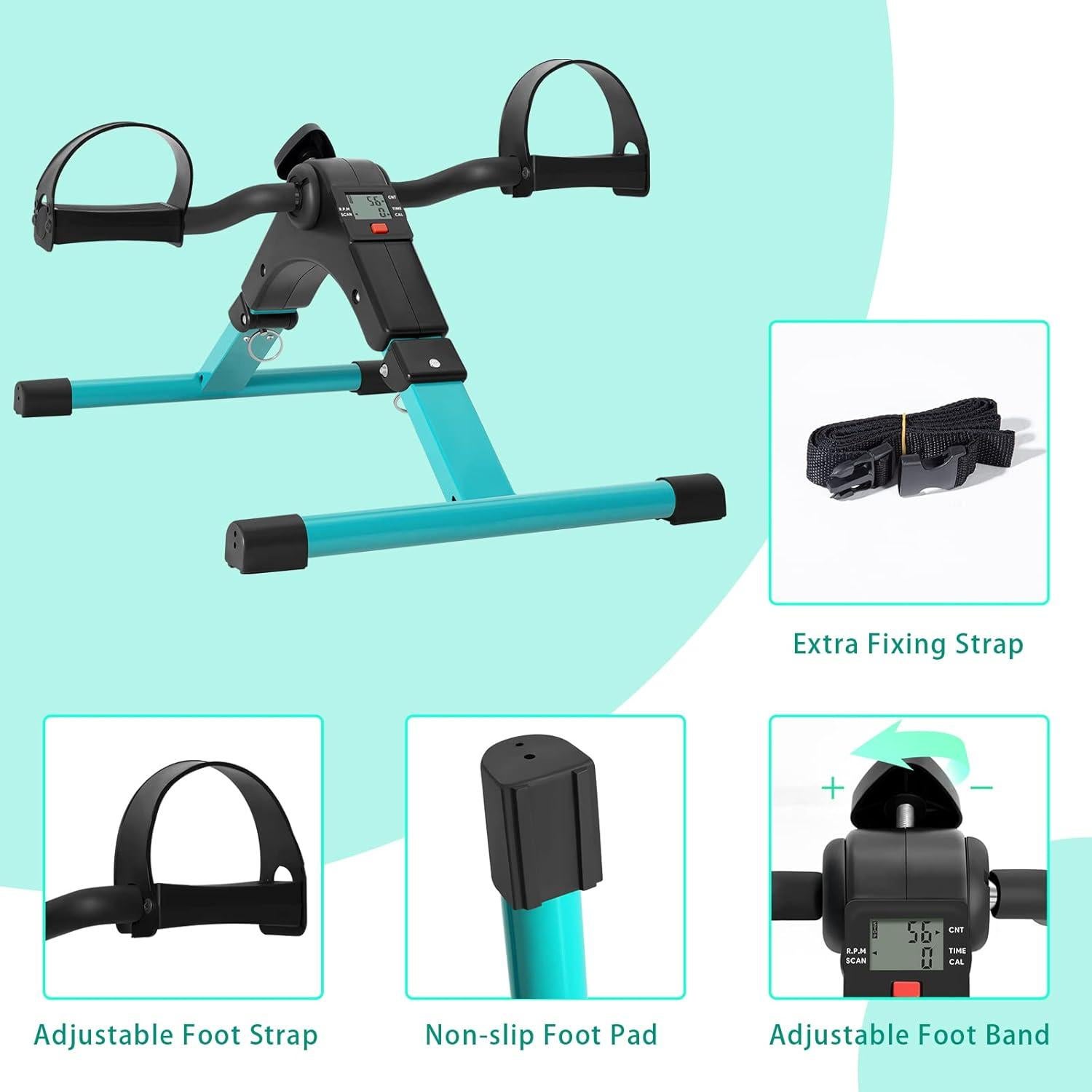 Ejercitador de Pedales Plegable Uten UTEN-BIKE-X1226