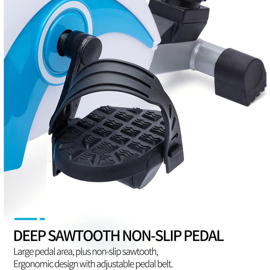 Ejercitador de Pedales Mini InsGym con Pantalla LCD y Resistencia Ajustable