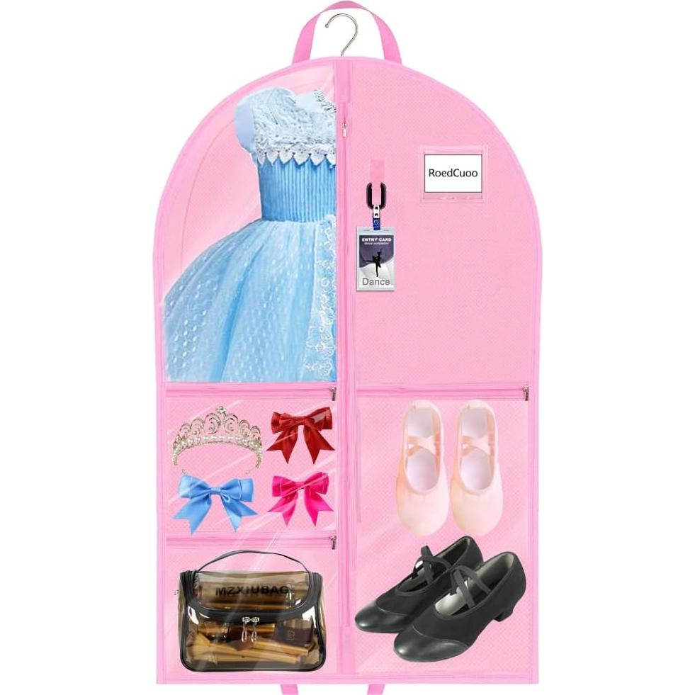 Bolsa de Vestuario para Danza RoedCuoo Rosa 101.6x61 cm