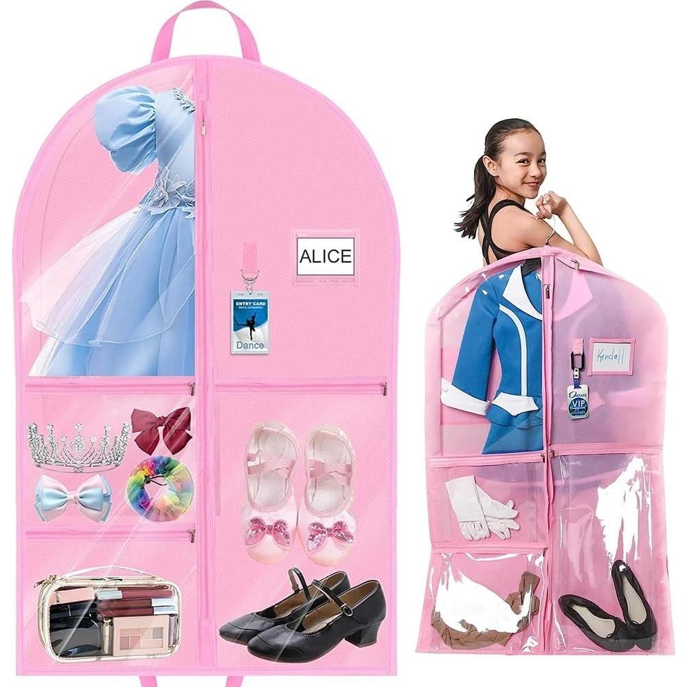 Bolsa de Vestuario para Danza RoedCuoo Rosa 101.6x61 cm