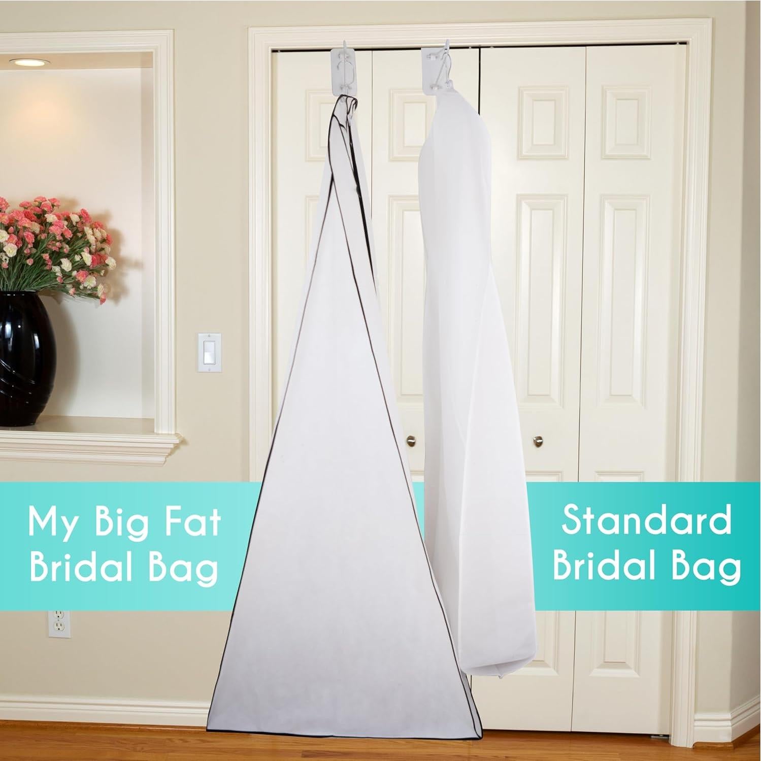 Bolsa Nupcial Extra Grande Azure Aster 72" x 24"