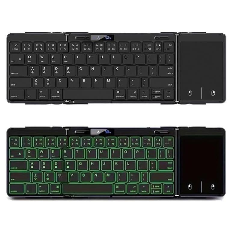 Teclado Bluetooth Plegable JOMAA con Touchpad y RGB