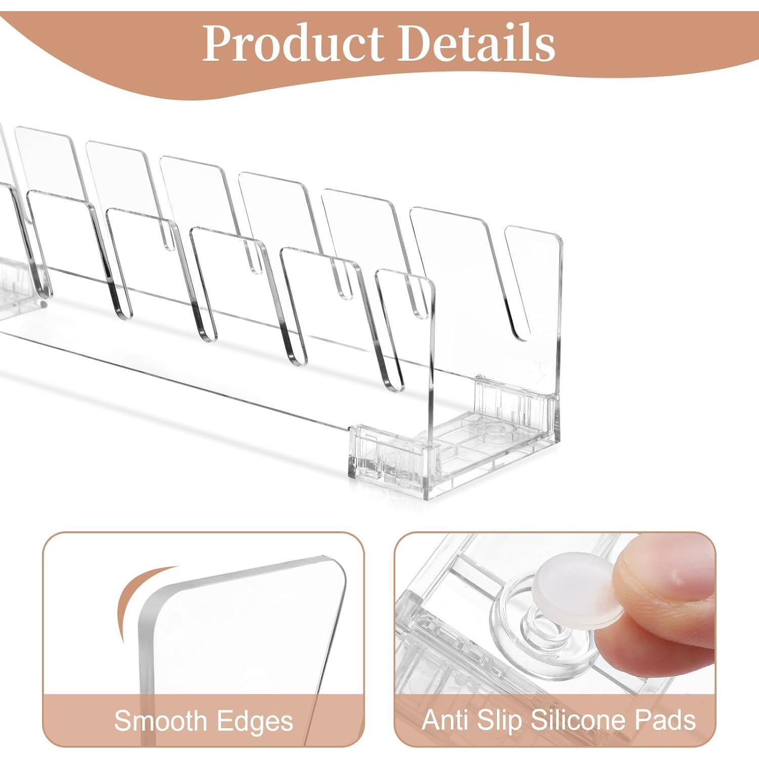 Soporte para Gorras COKIHOM 2 Paquete Organizador Transparente