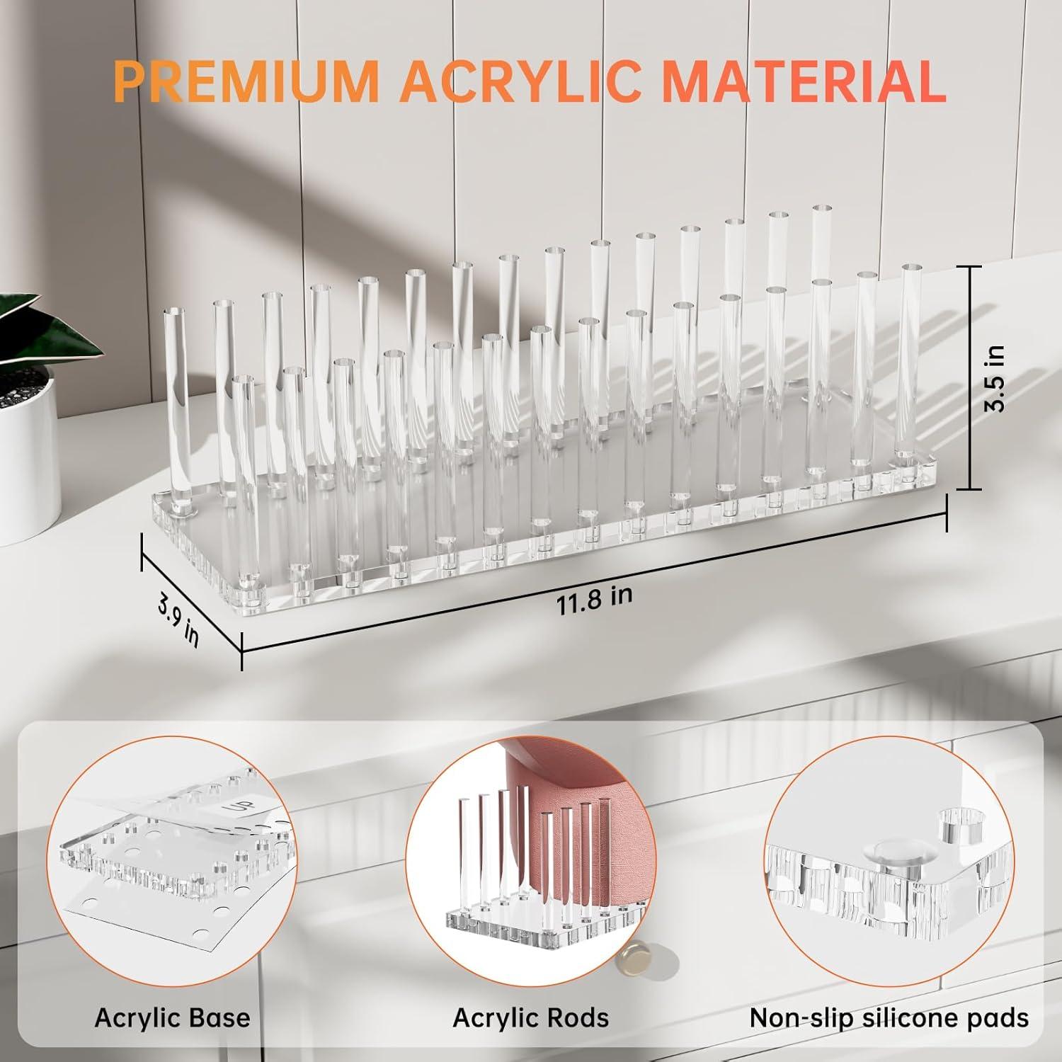 Organizador de Sombreros Kadolina Acrílico para 14 Gorras