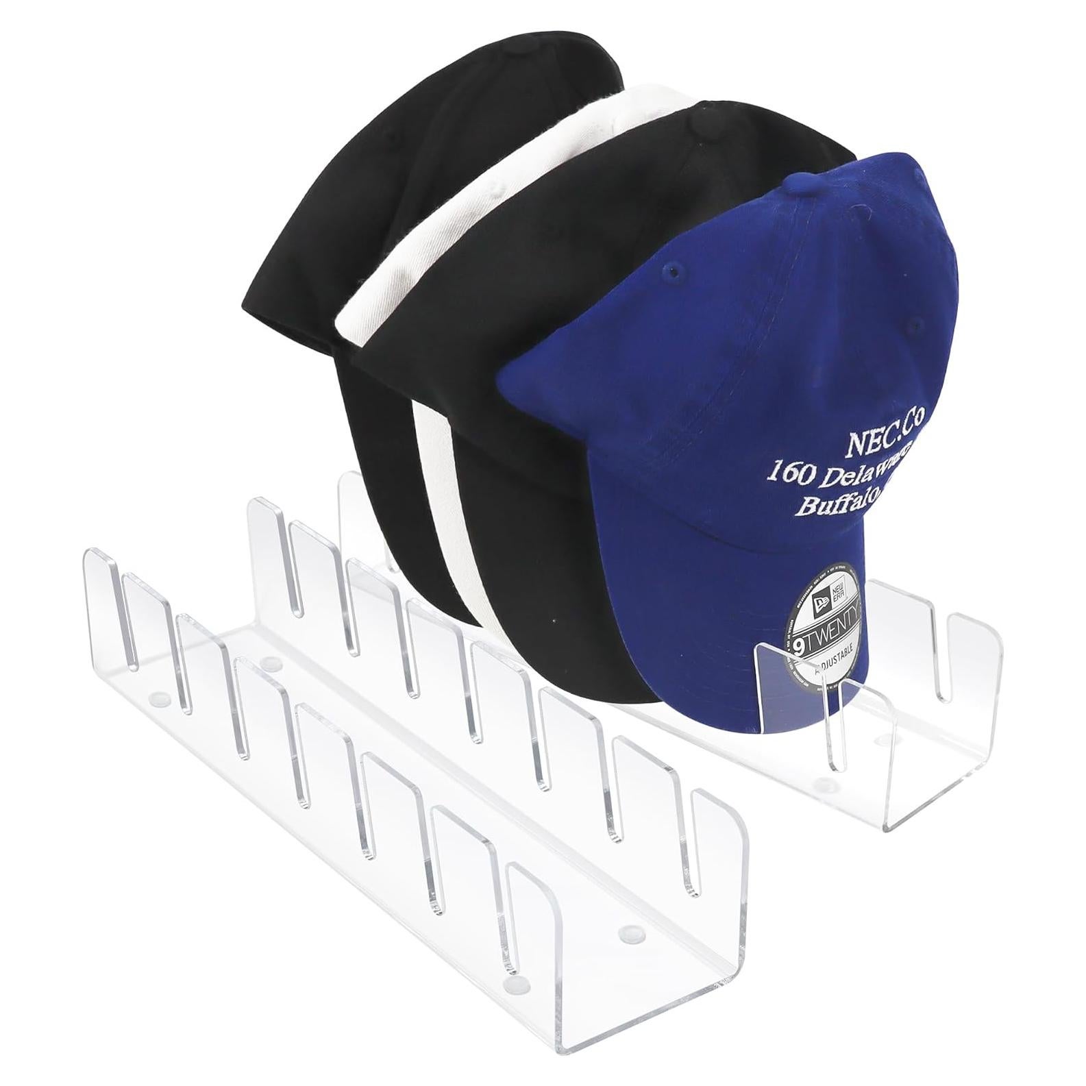 Organizador de Sombreros Acrílico EMOMAS - Paquete de 2