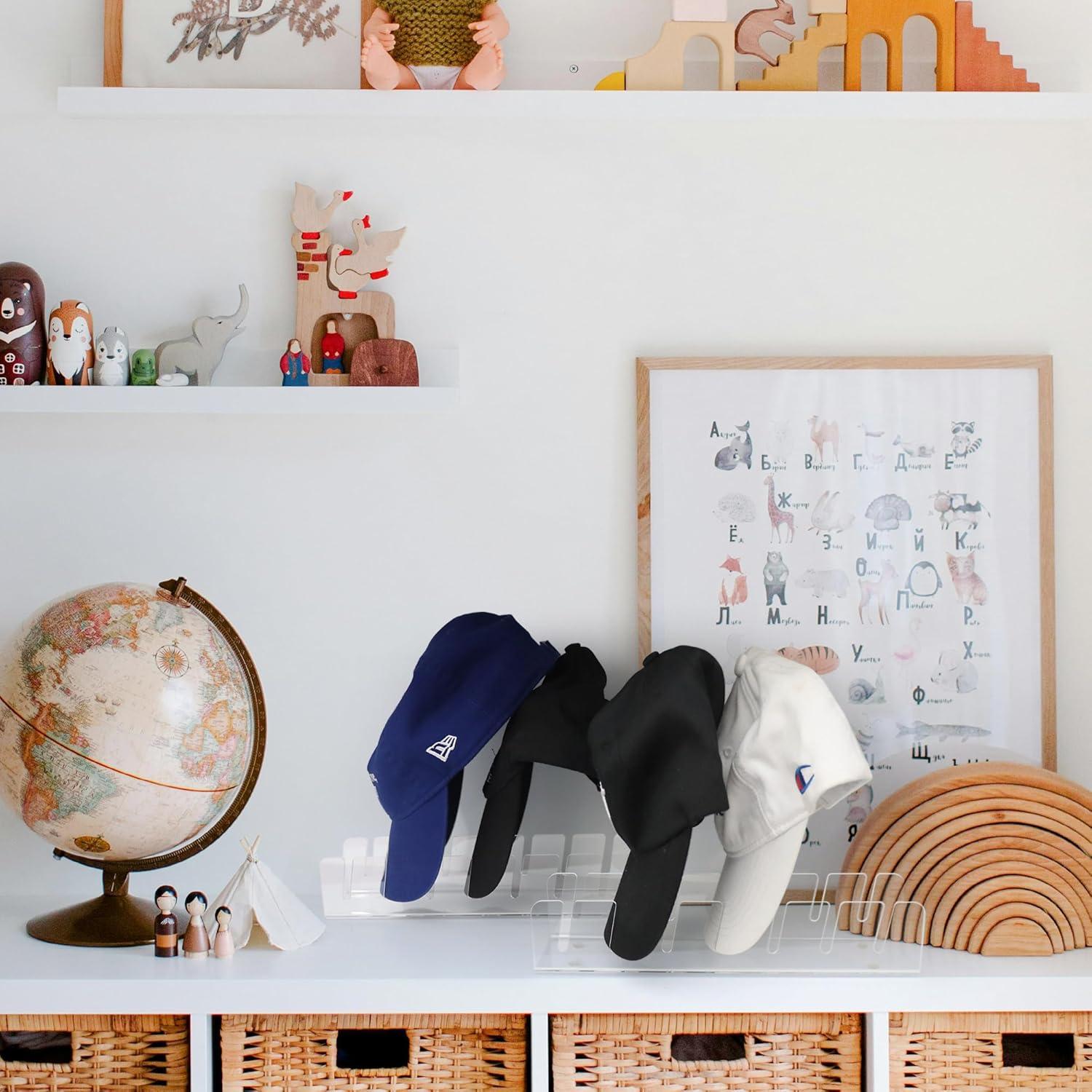 Organizador de Sombreros Acrílico EMOMAS - Paquete de 2