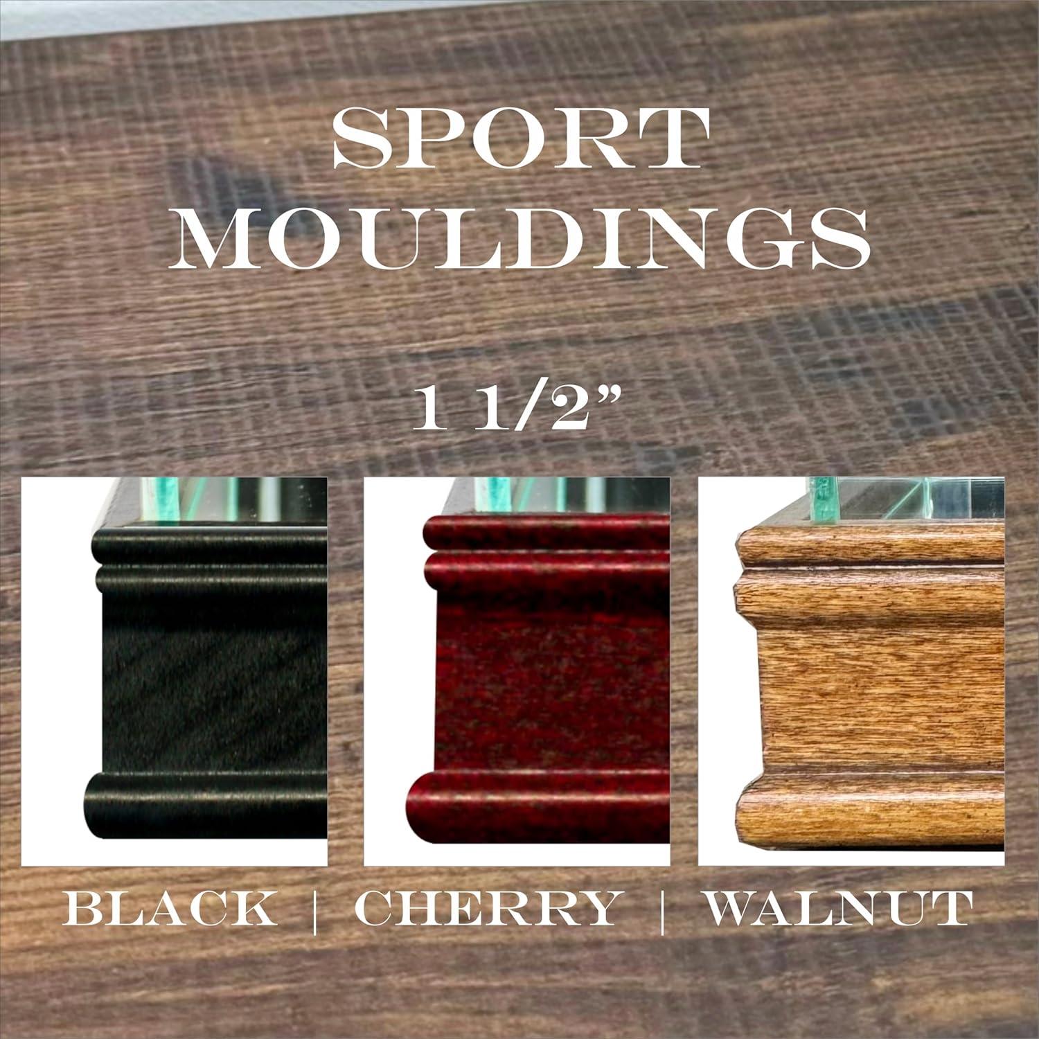 Exhibidor de Gorras Perfect Cases Madera con Vidrio UV