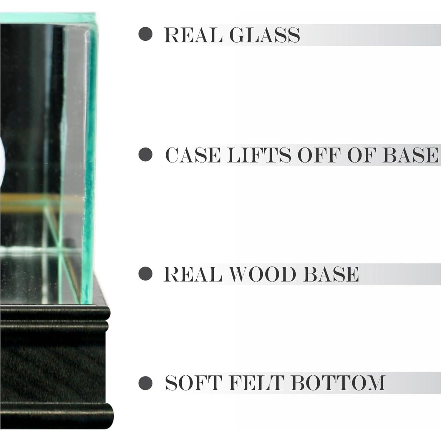 Exhibidor de Gorras Perfect Cases Madera con Vidrio UV