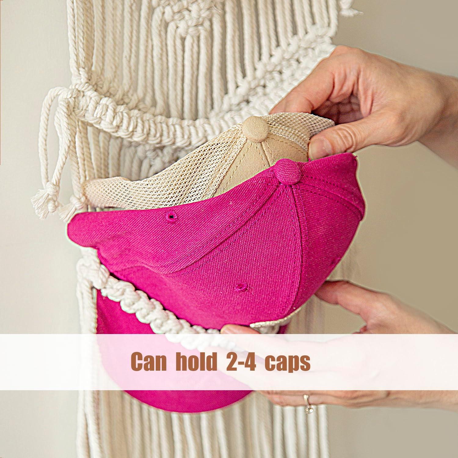 Perchero de Gorra Jontell Boho - Organizador de Sombreros 1 Pack