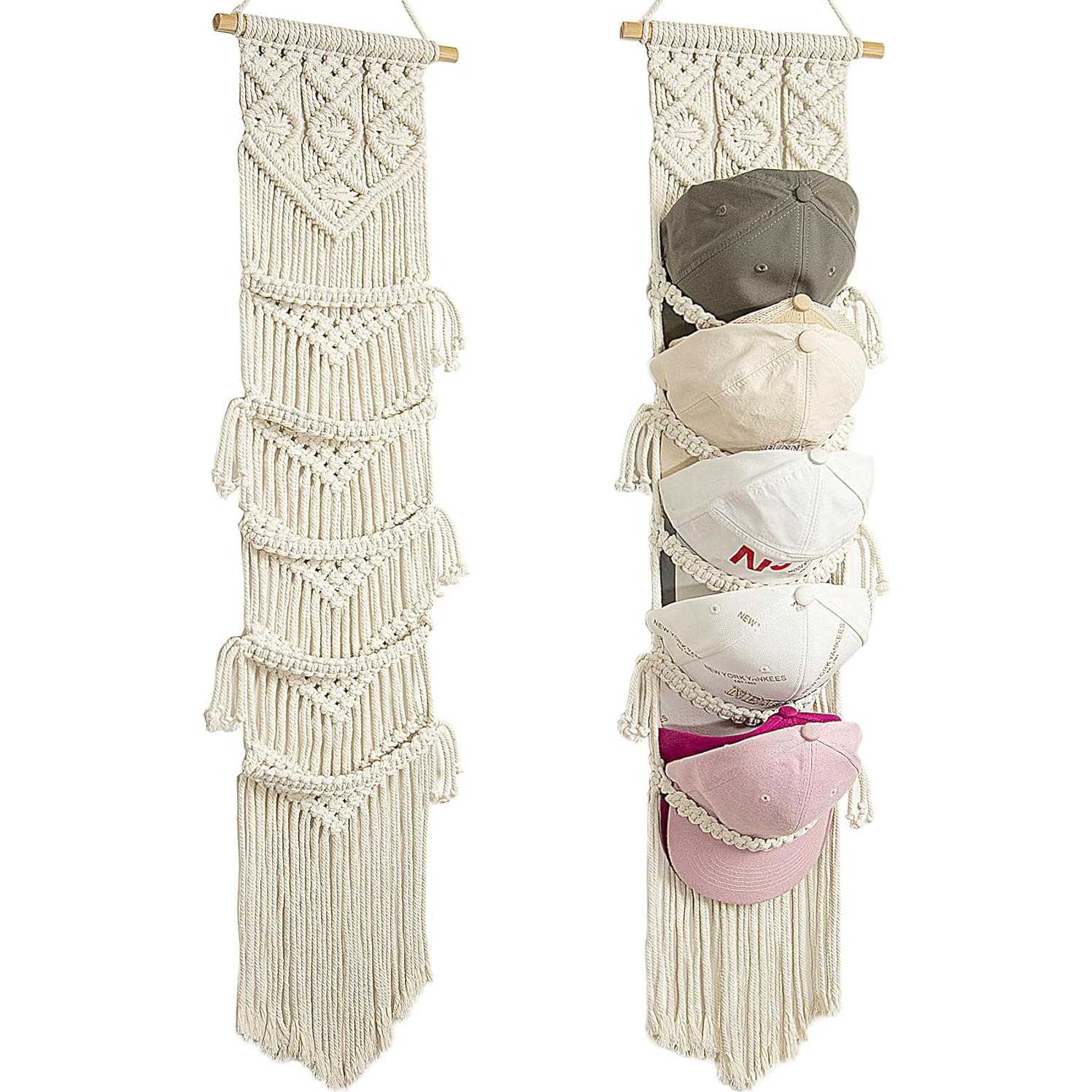 Perchero de Gorra Jontell Boho - Organizador de Sombreros 1 Pack