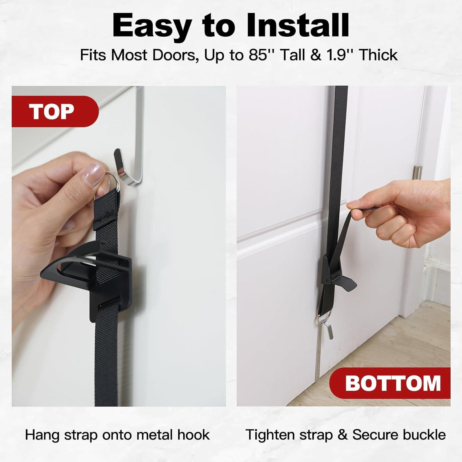 Soporte para Sombreros Aoodaily - Organizador de 10 Ganchos