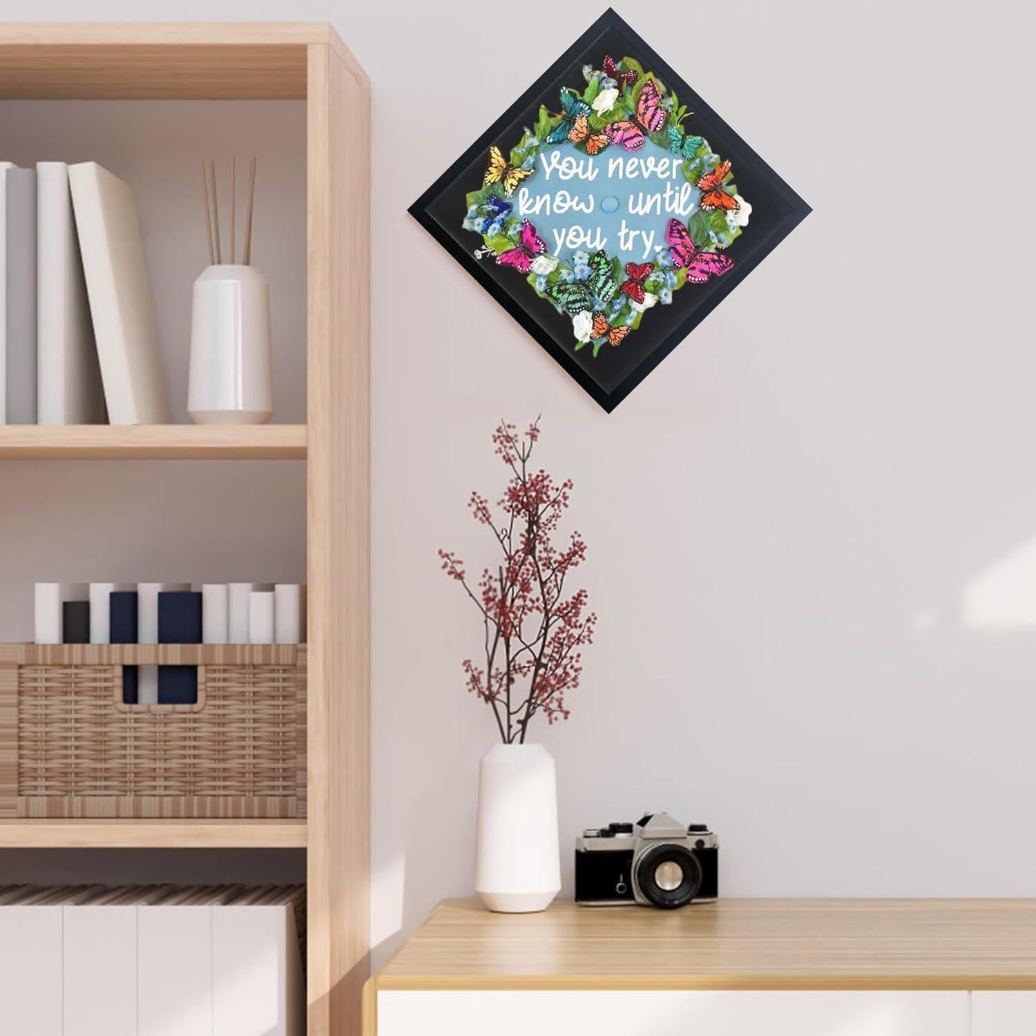 Marco de Sombra Hodeframe 31.75cm para Sombrero de Graduación