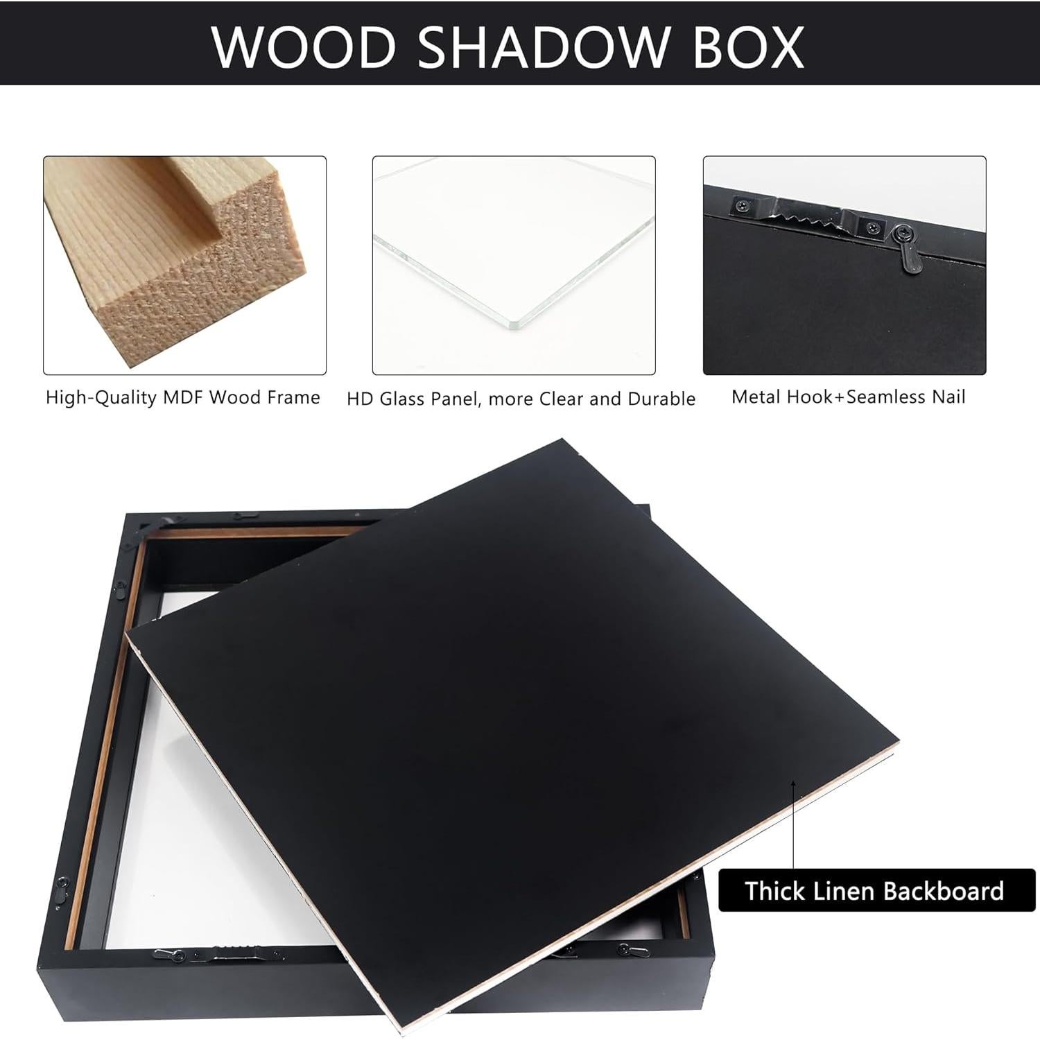 Marco de Sombra Hodeframe 31.75cm para Sombrero de Graduación