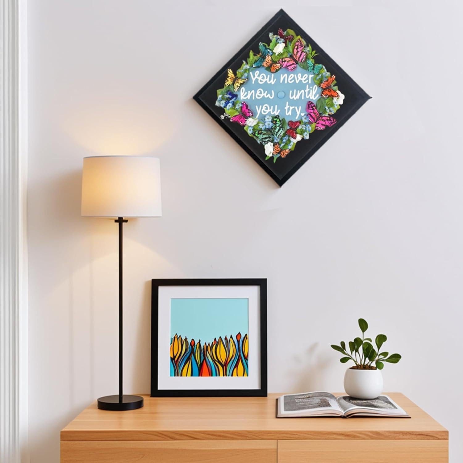 Marco de Sombra Hodeframe 31.75cm para Sombrero de Graduación