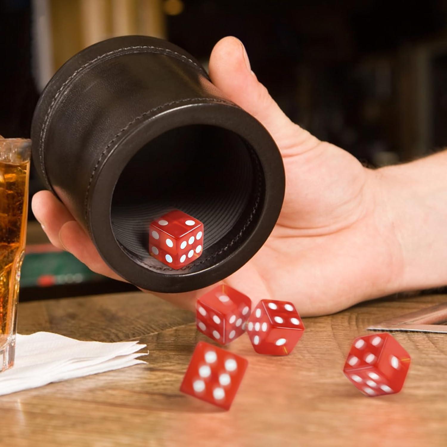 GWHOLE Set de 40 Dados de 6 Caras para Juegos de Mesa