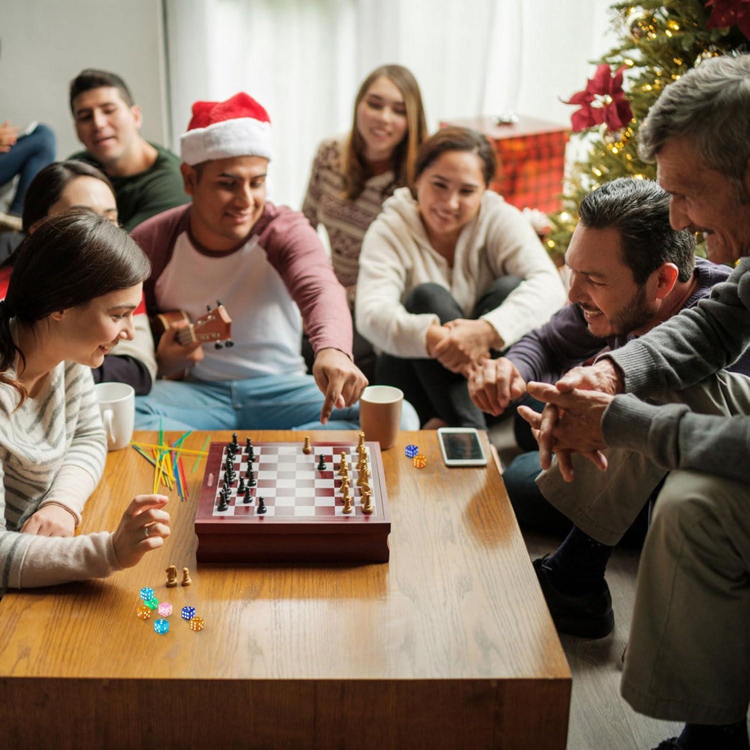 GWHOLE Set de 40 Dados de 6 Caras para Juegos de Mesa