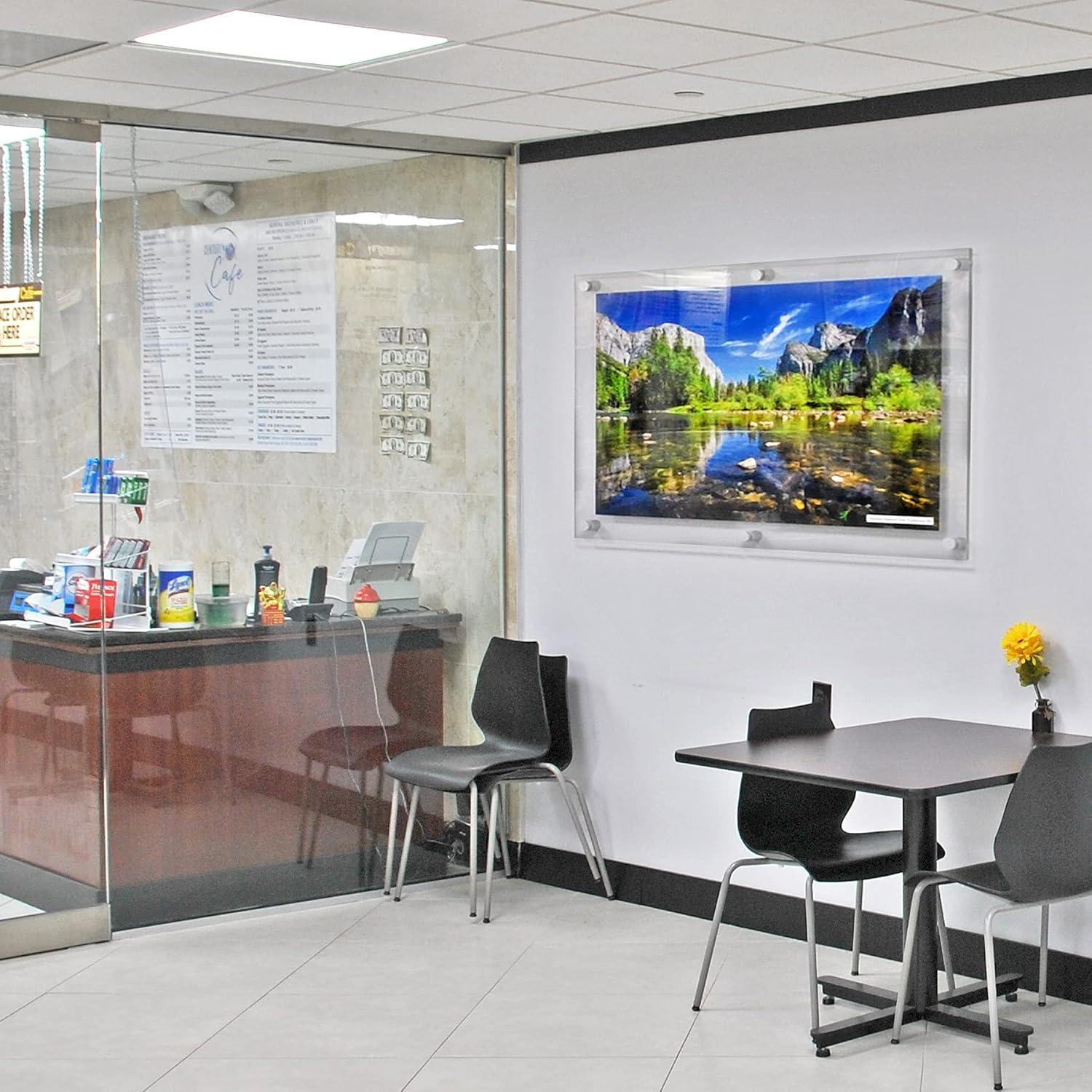 Marco Flotante de Acrílico Azar Displays 24x36 cm - Paquete de 2