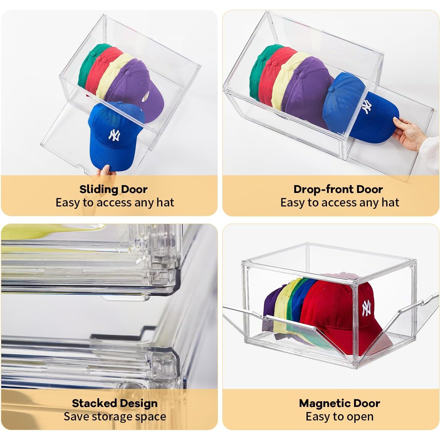 Caja Organizadora de Sombreros Beehomay X-Large 10 Sombreros