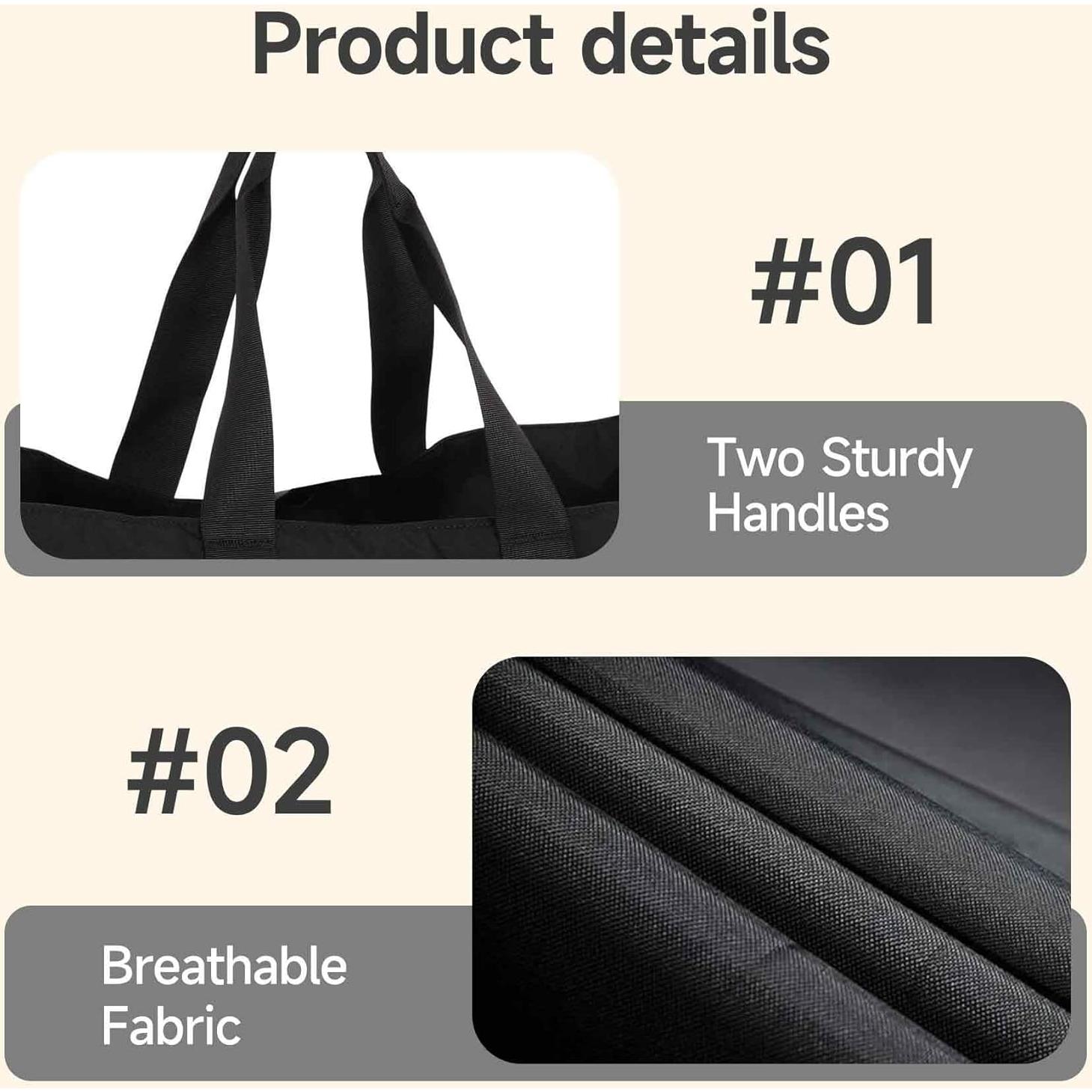 Bolsa de Viaje para Prendas Foleto 180 cm con Bolsillos