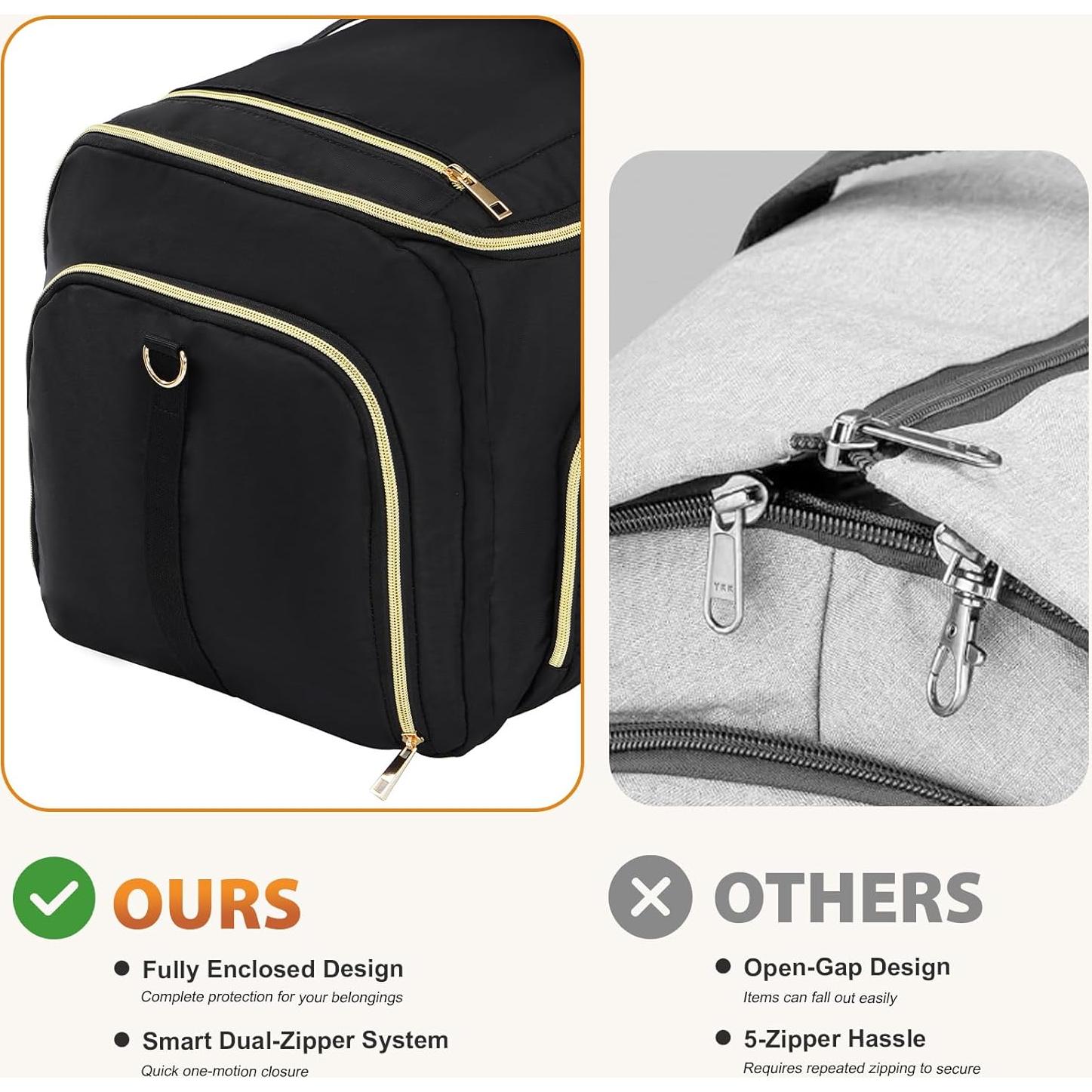 Bolsa de Viaje Convertible Hautton 50L 2-en-1 Unisex