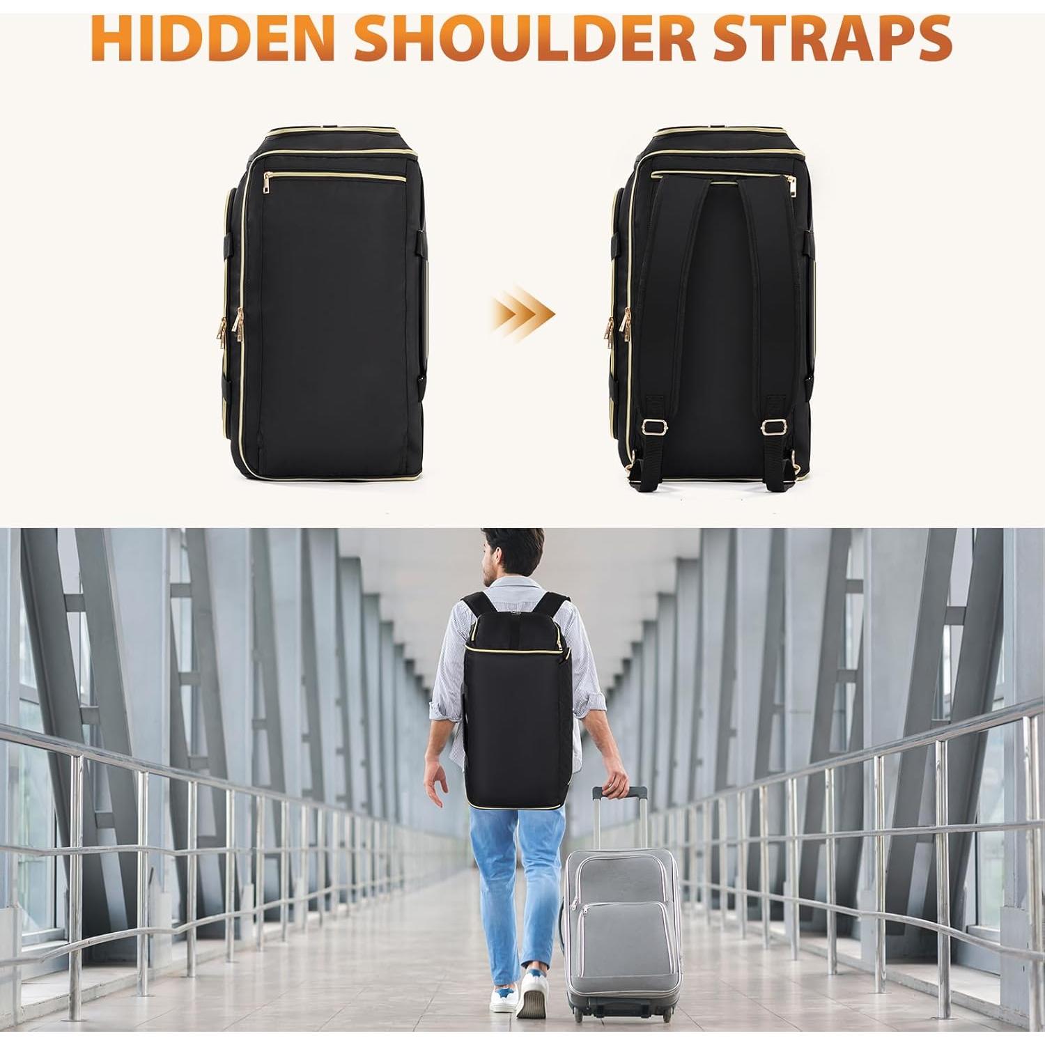 Bolsa de Viaje Convertible Hautton 50L 2-en-1 Unisex