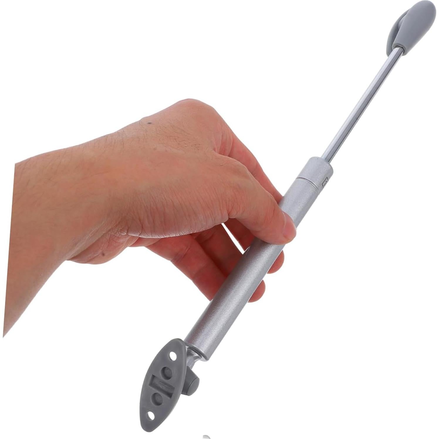 Soporte de Tapa de Gas Hidráulico Vaguelly 28cm Plata