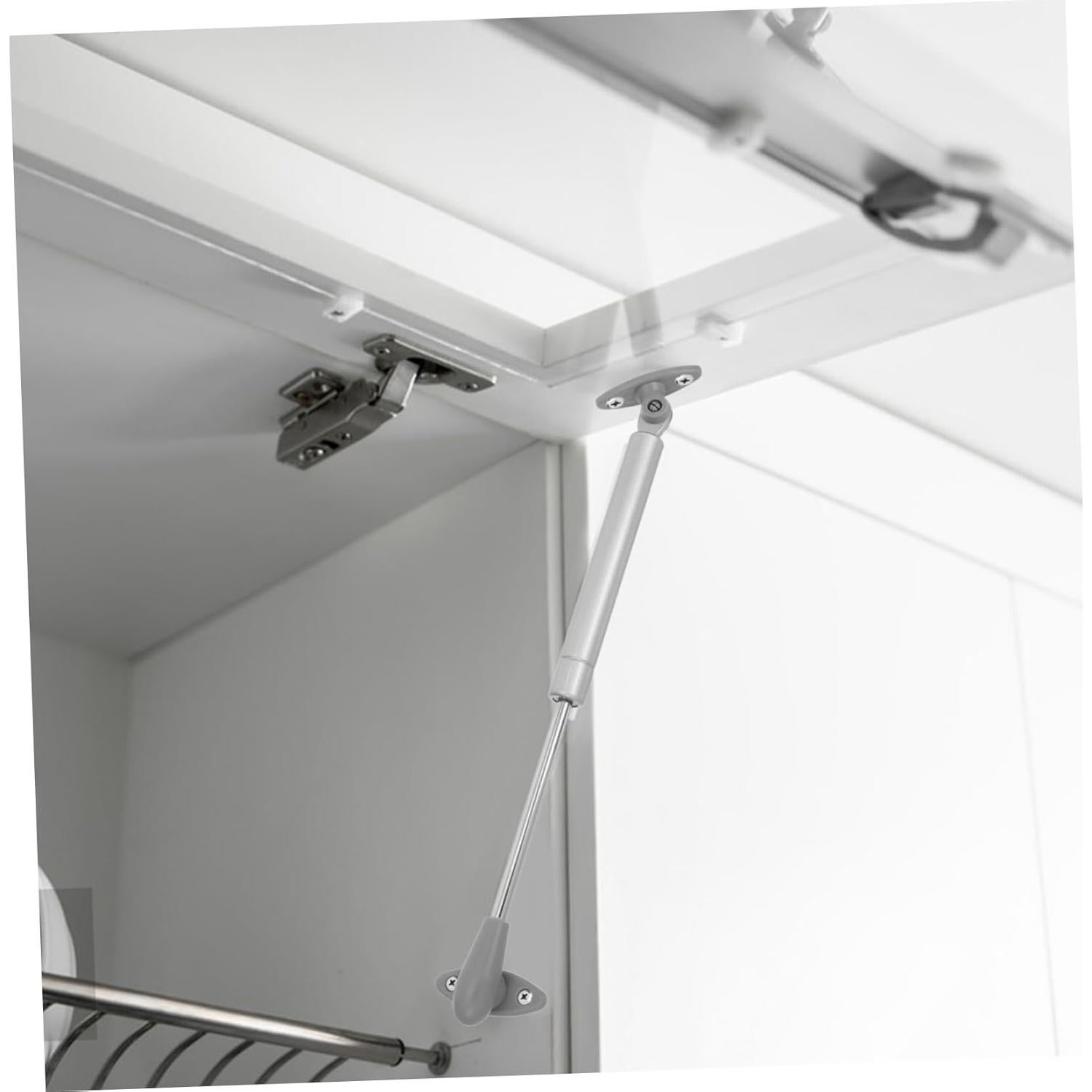 Soporte de Tapa de Gas Hidráulico Vaguelly 28cm Plata