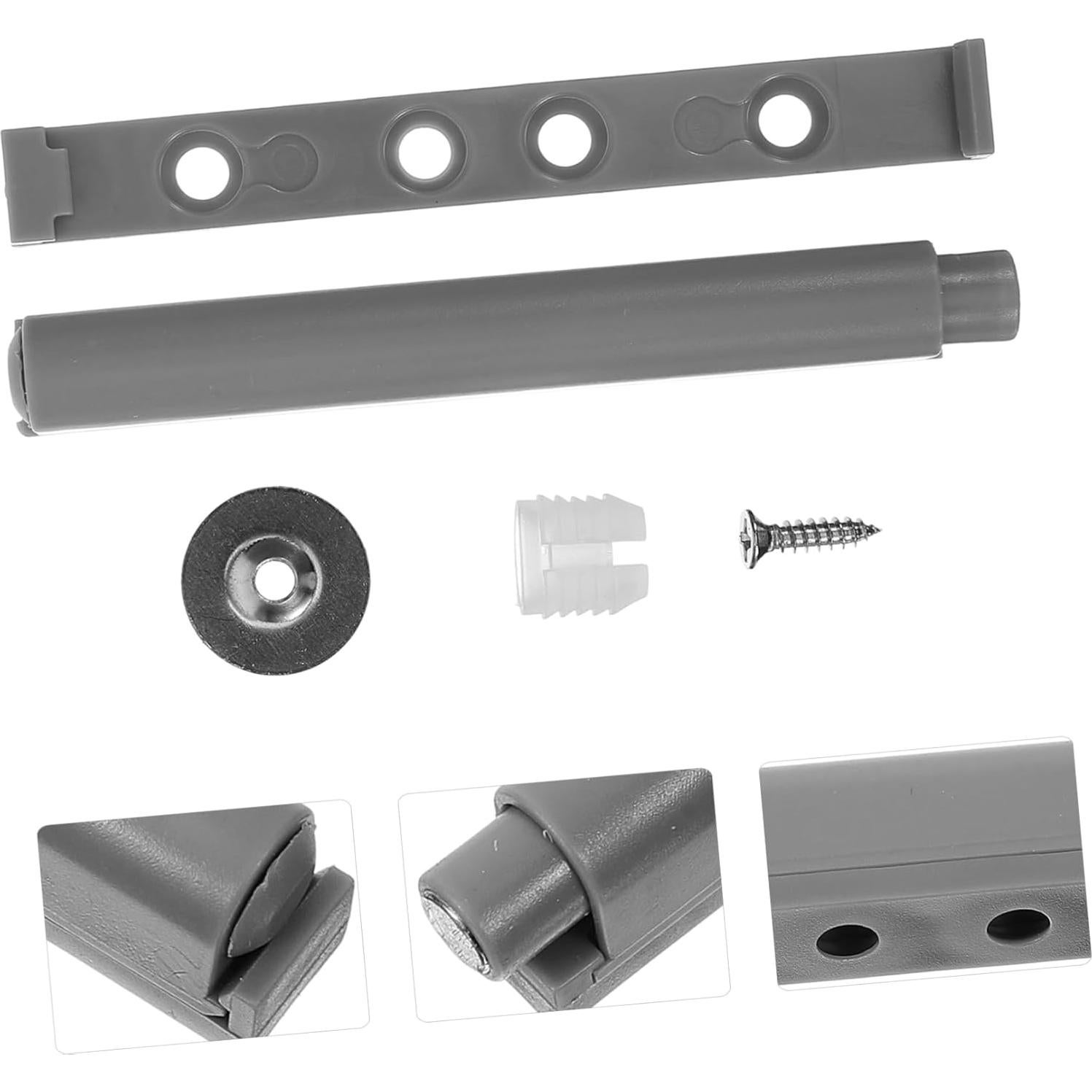 4 Amortiguadores de Cierre Suave OSALADI para Puertas 9x1cm