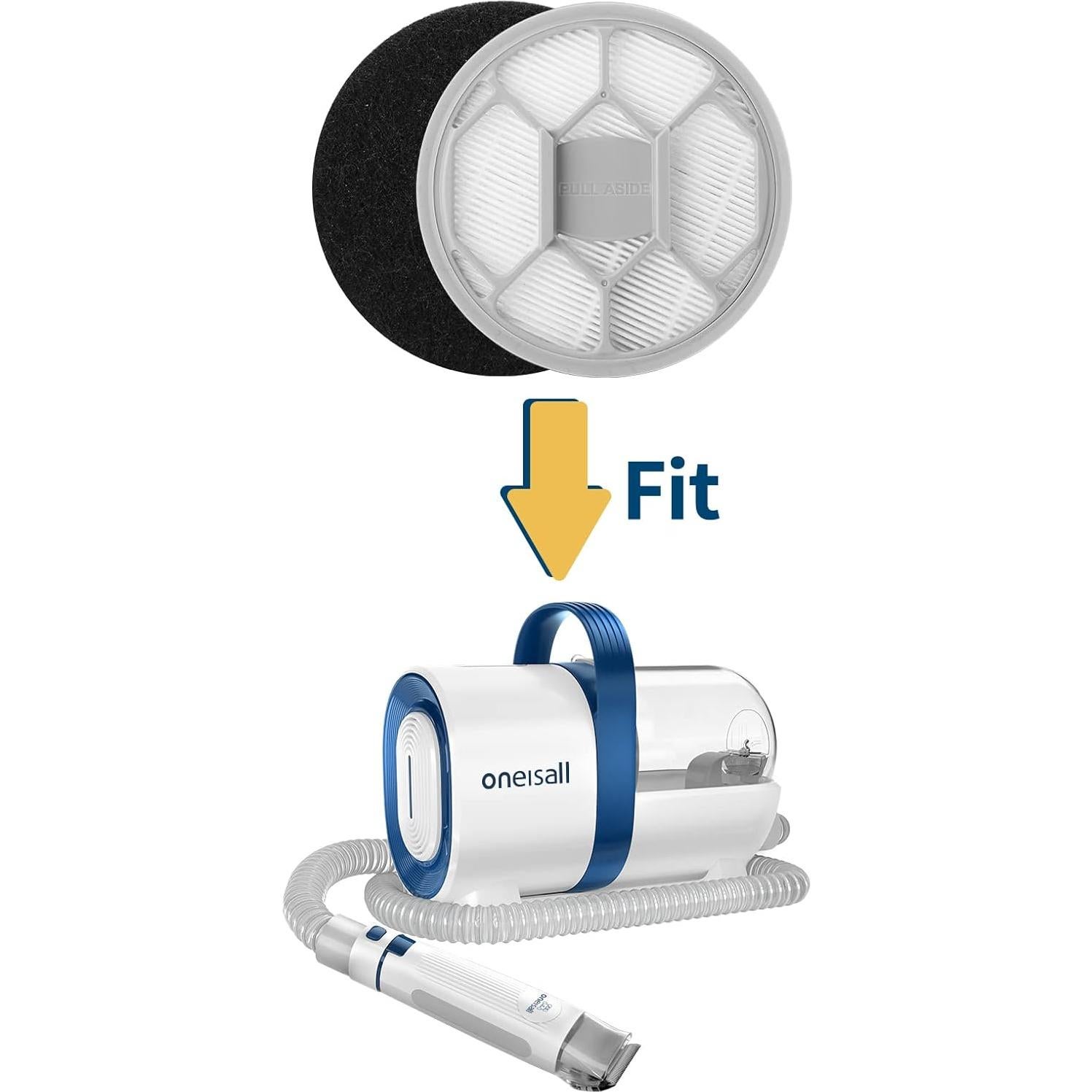 Filtro HEPA y esponja Oneisall para aspiradora de mascotas LM2 Pro