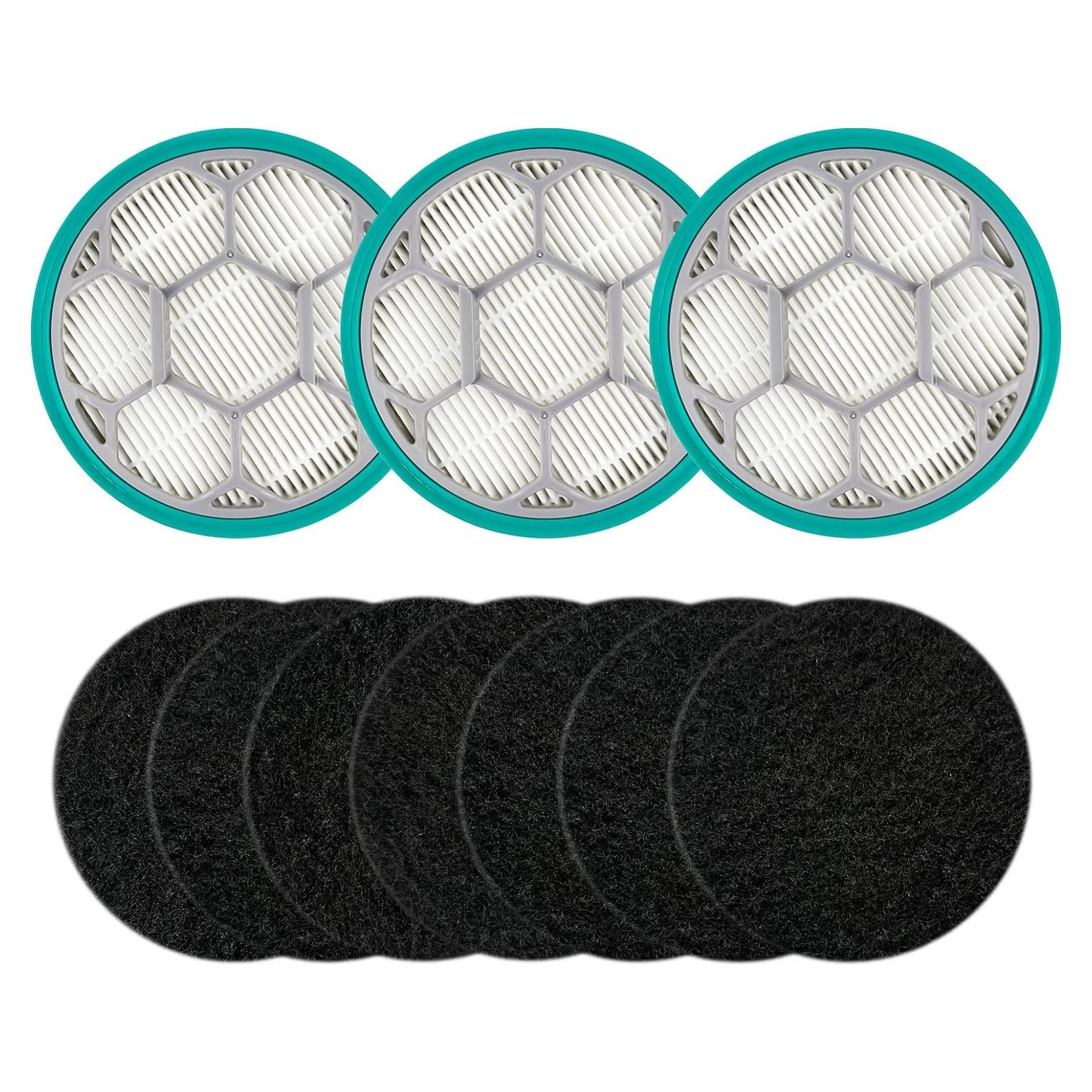 Filtros HEPA Kerneed para Aspiradora Neakasa Neabot P1 Pro (3 Filtros + 7 Esponjas)