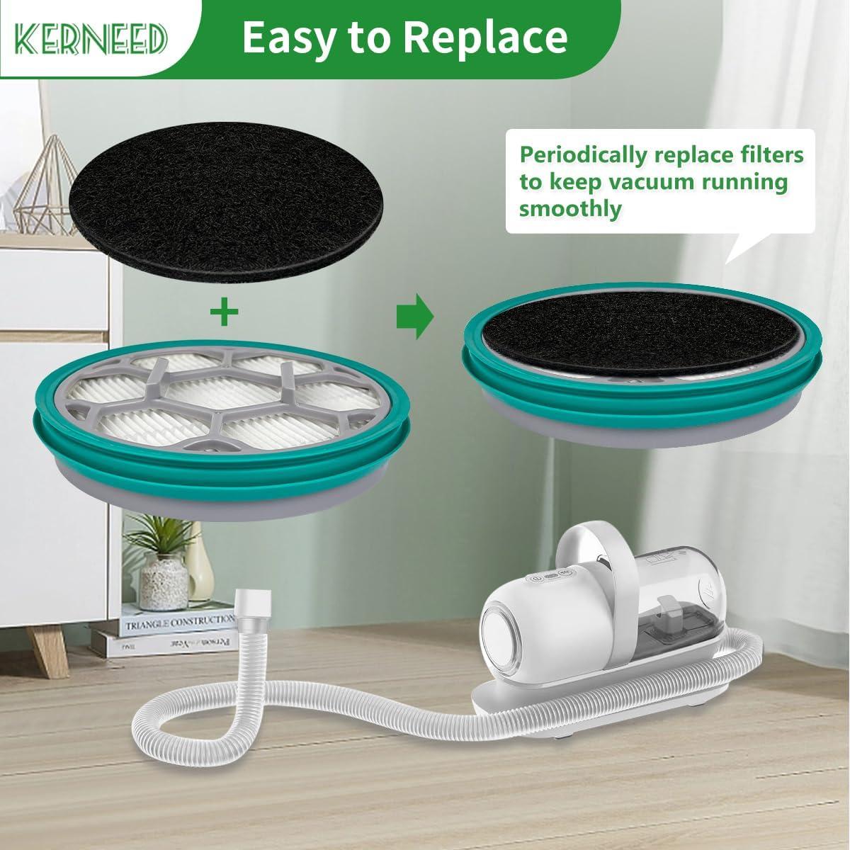 Filtros HEPA Kerneed para Aspiradora Neakasa Neabot P1 Pro (3 Filtros + 7 Esponjas)