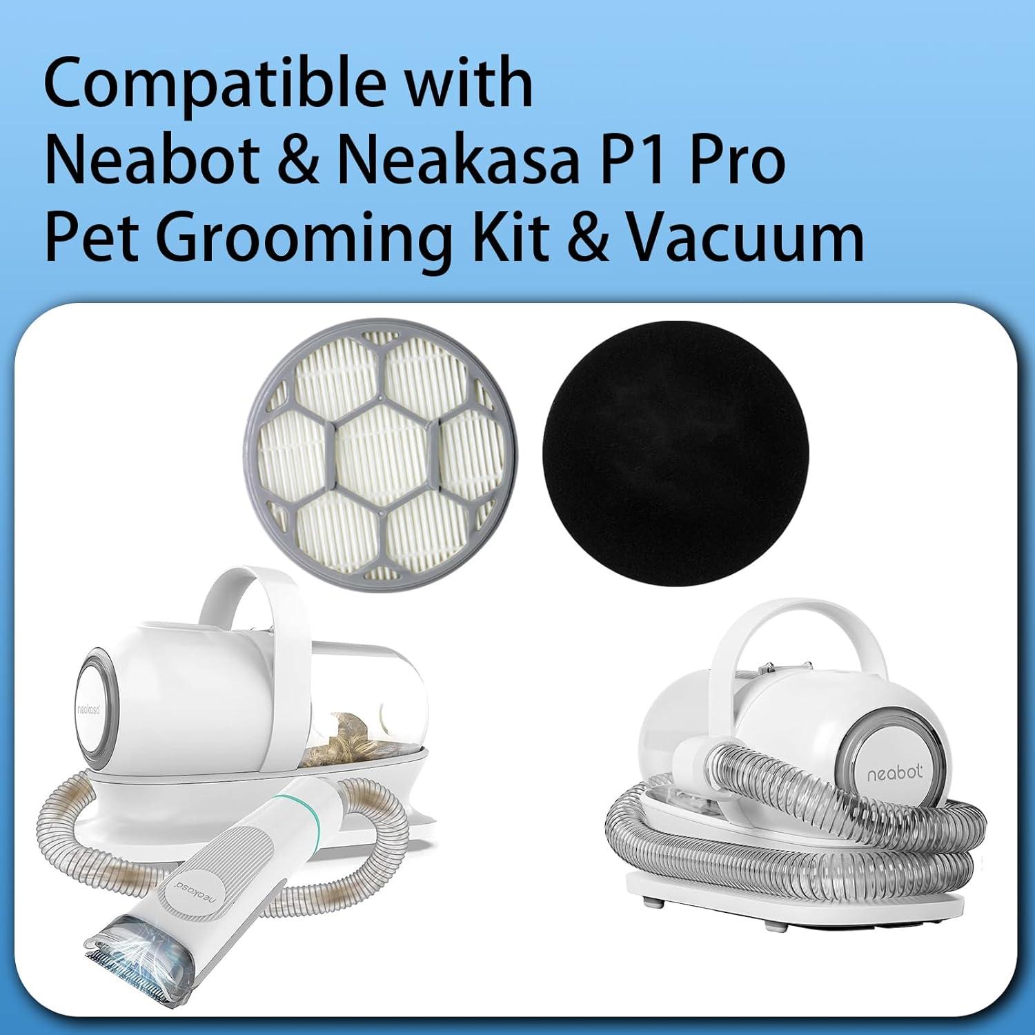 Filtros HEPA y Esponjas Aolleteau para Neakasa Neabot P1 Pro