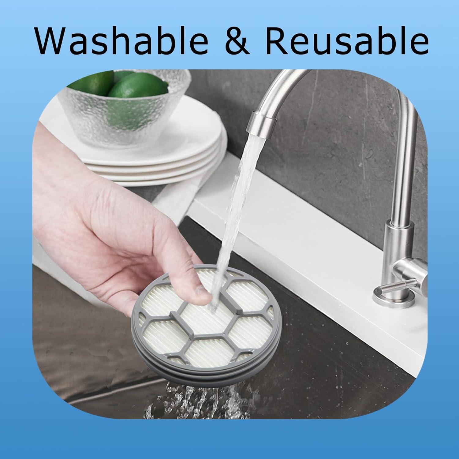 Filtros HEPA y Esponjas Aolleteau para Neakasa Neabot P1 Pro