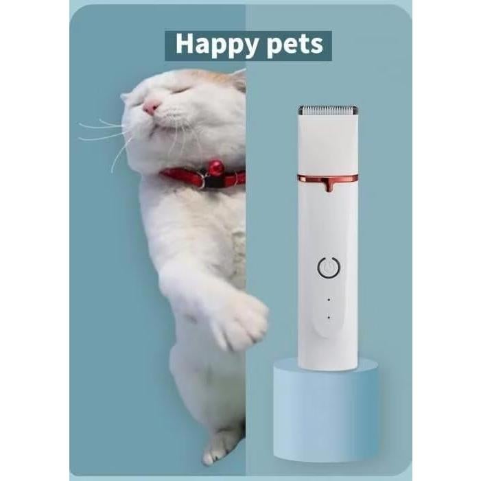 Kit Cortadora de Pelo y Uñas para Mascotas JYSW 4 en 1