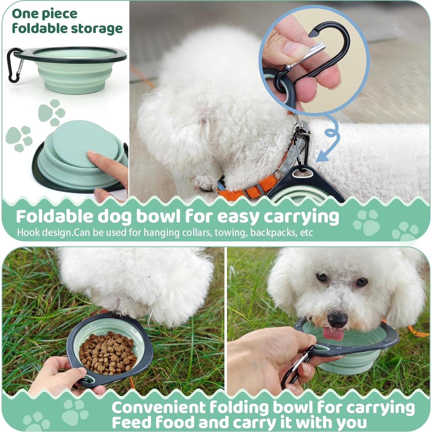 Kit de Aseo 8 en 1 LAMLENT para Perros y Gatos - Cepillo, Cortauñas, Peine, Tijeras, Cepillo de Dientes