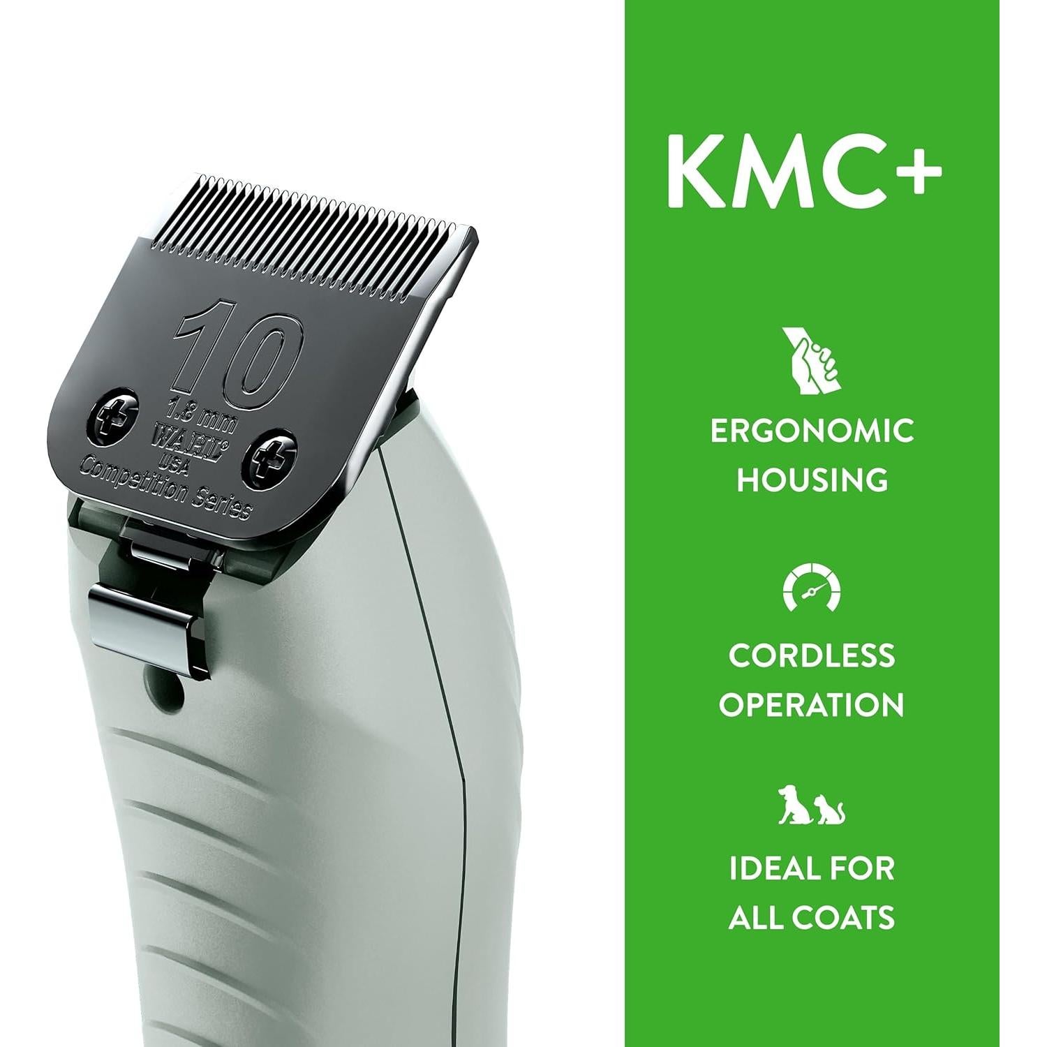 Cortadora Inalámbrica Wahl KMC+ 2 Velocidades para Mascotas