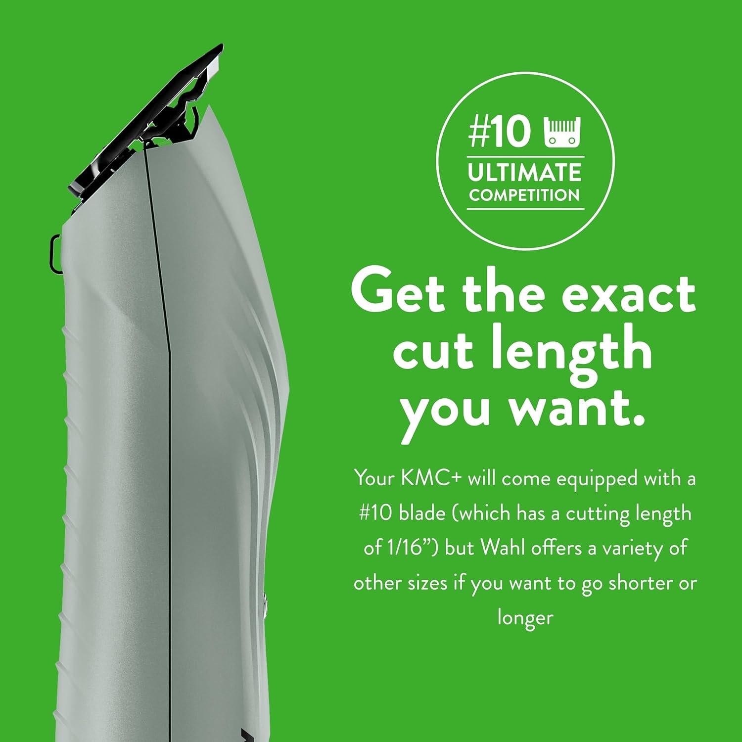 Cortadora Inalámbrica Wahl KMC+ 2 Velocidades para Mascotas