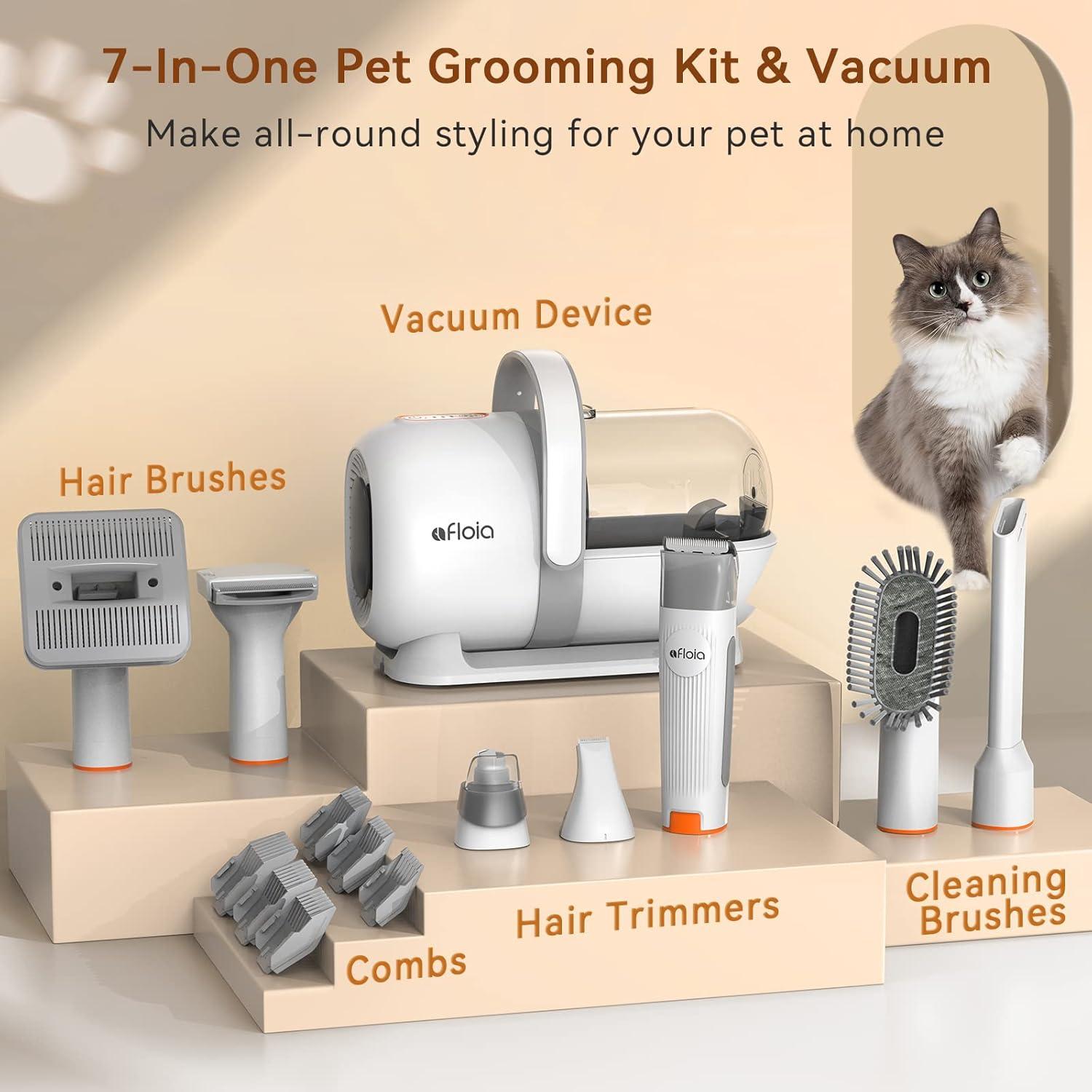 Cuchilla Inalámbrica Afloia para Aseo de Mascotas - Acero Inoxidable