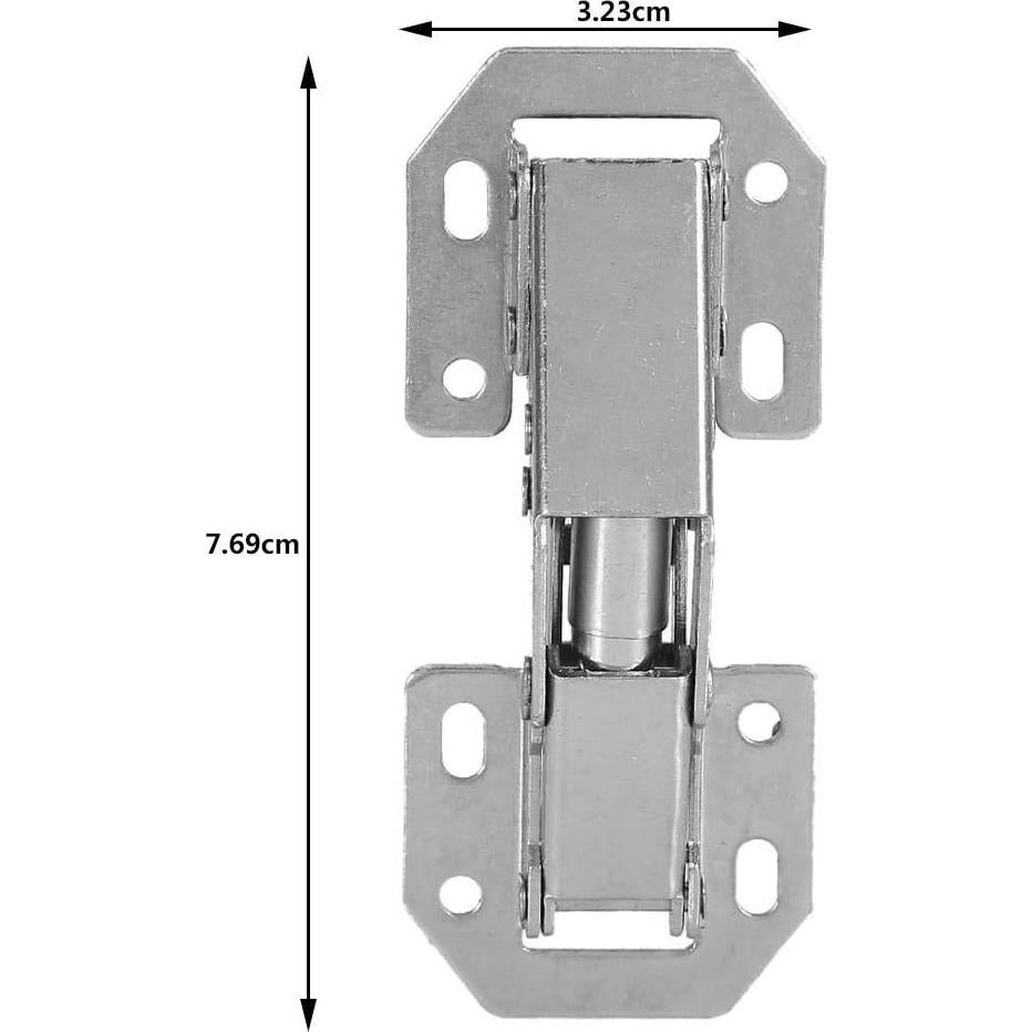 Bisagras Ocultas de Cierre Suave TOPINCN - Paquete de 10 Piezas