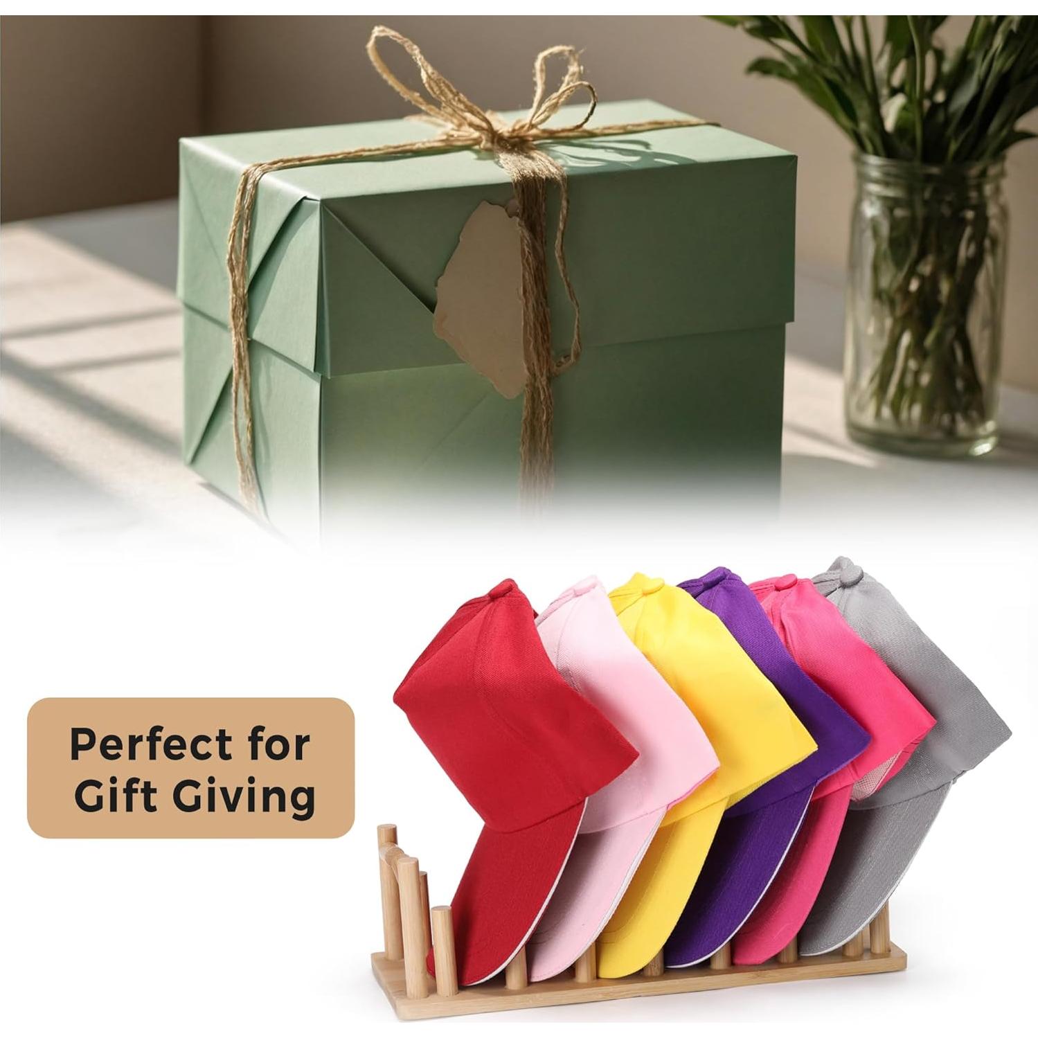 Organizador de Sombreros de Bambú ZhiYo-Life para 18 Gorras