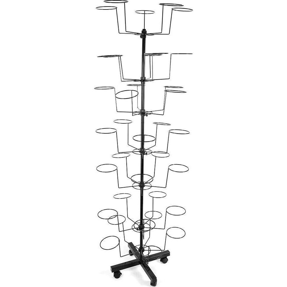 Soporte para Sombreros LOYALHEARTDY Ajustable 7 Niveles Negro