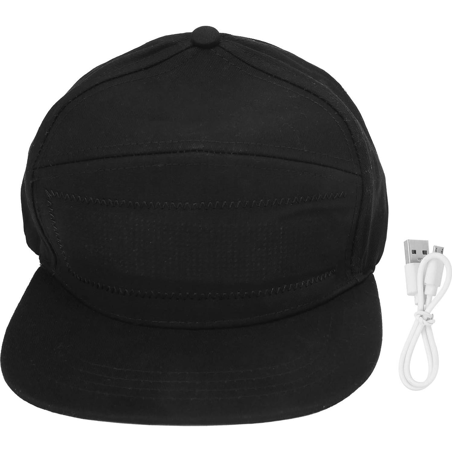Gorra LED Recargable SUNGOOYUE con Pantalla Editable Bluetooth