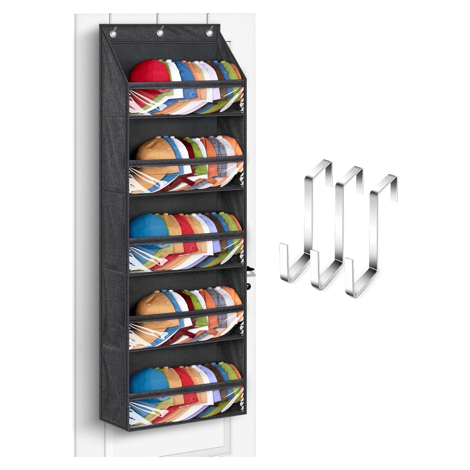 Perchero Organizador de Gorras SLEEPING LAMB Negro 60 Gorras