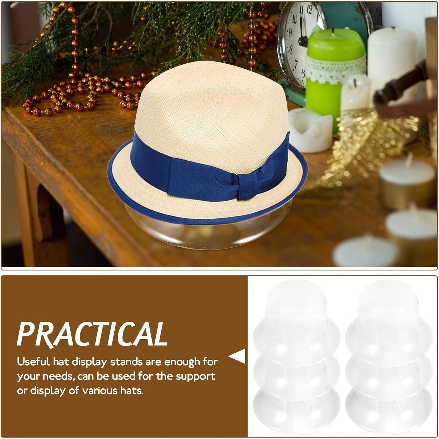 Soportes para Gorras de Cubo Amosfun - 10 Piezas de PVC