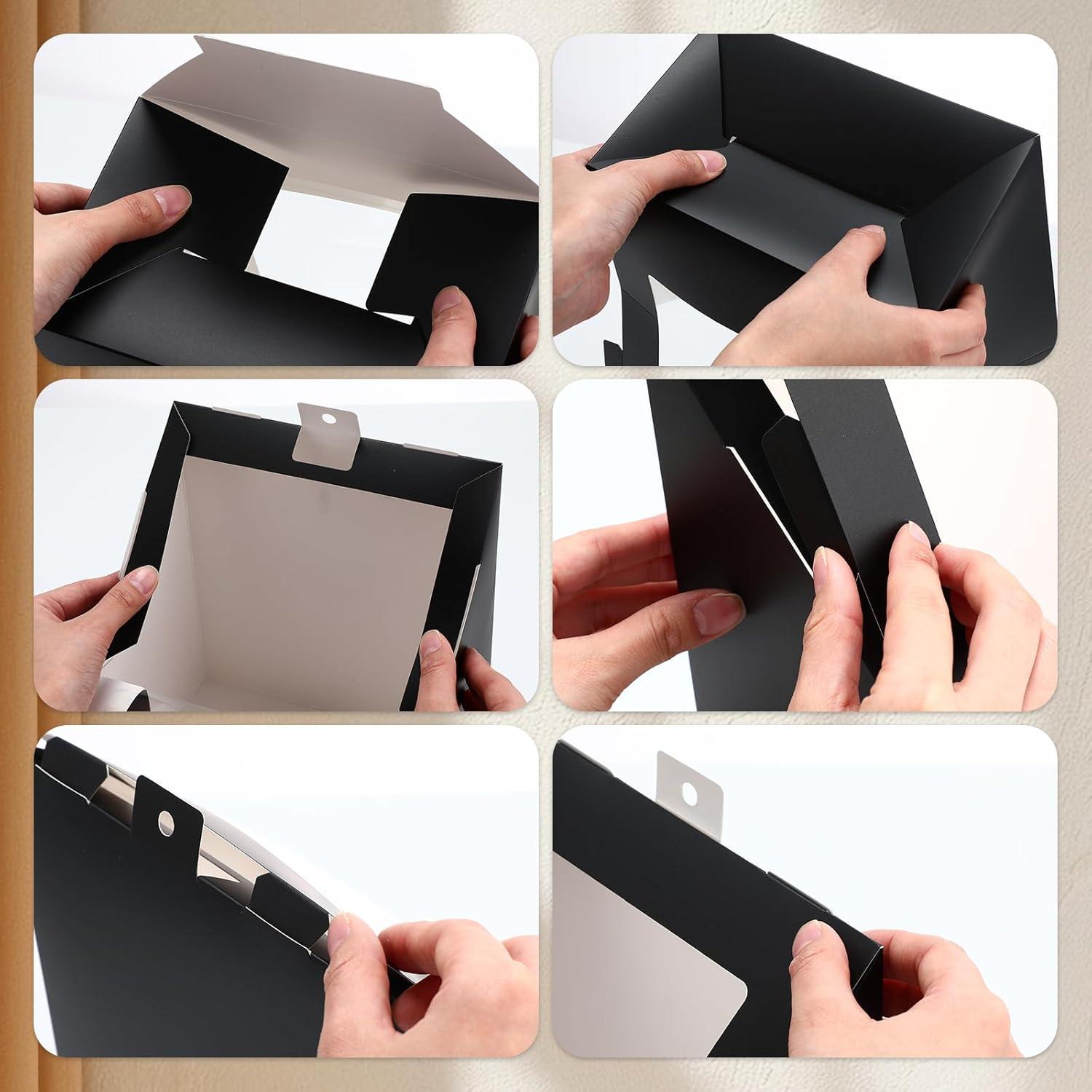 20 Cajas de Regalo para Sombreros Gilprop - Almacenamiento Plegable