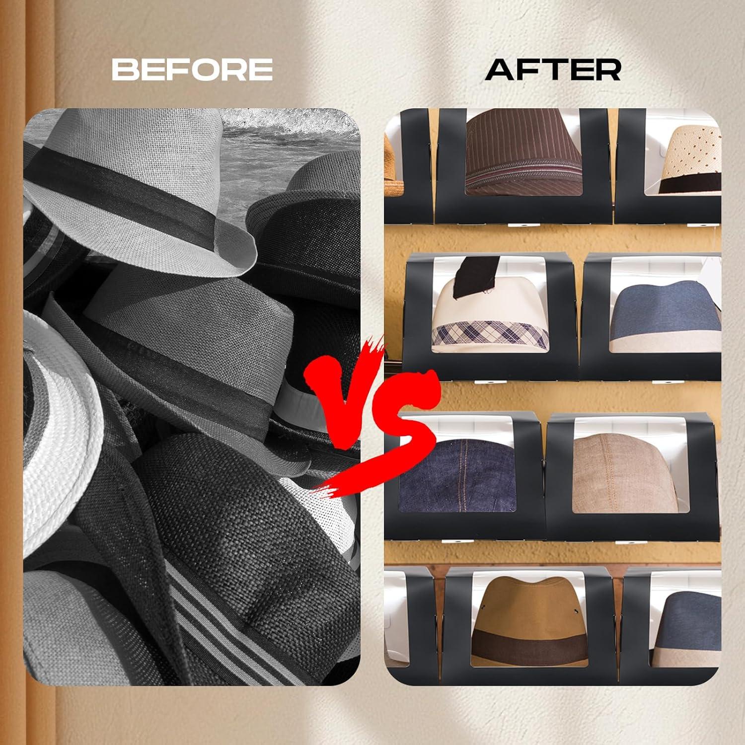 20 Cajas de Regalo para Sombreros Gilprop - Almacenamiento Plegable