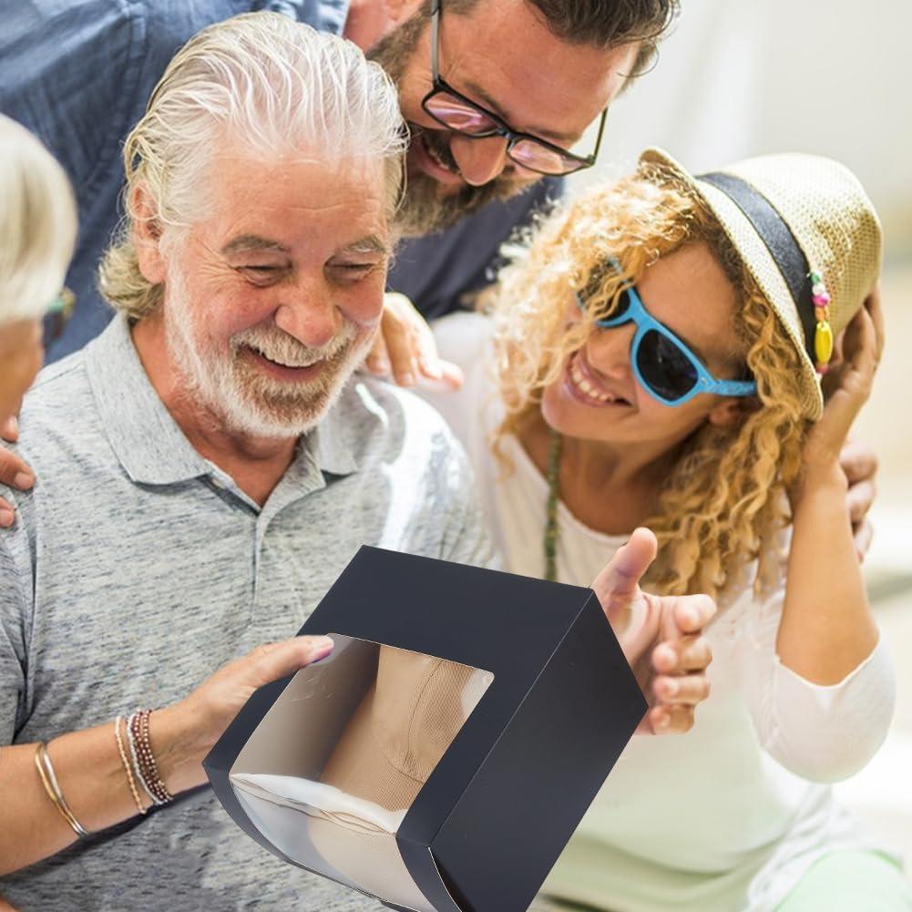 10 Cajas de Regalo para Sombreros PH PandaHall Negro 19.5x19.5x12cm